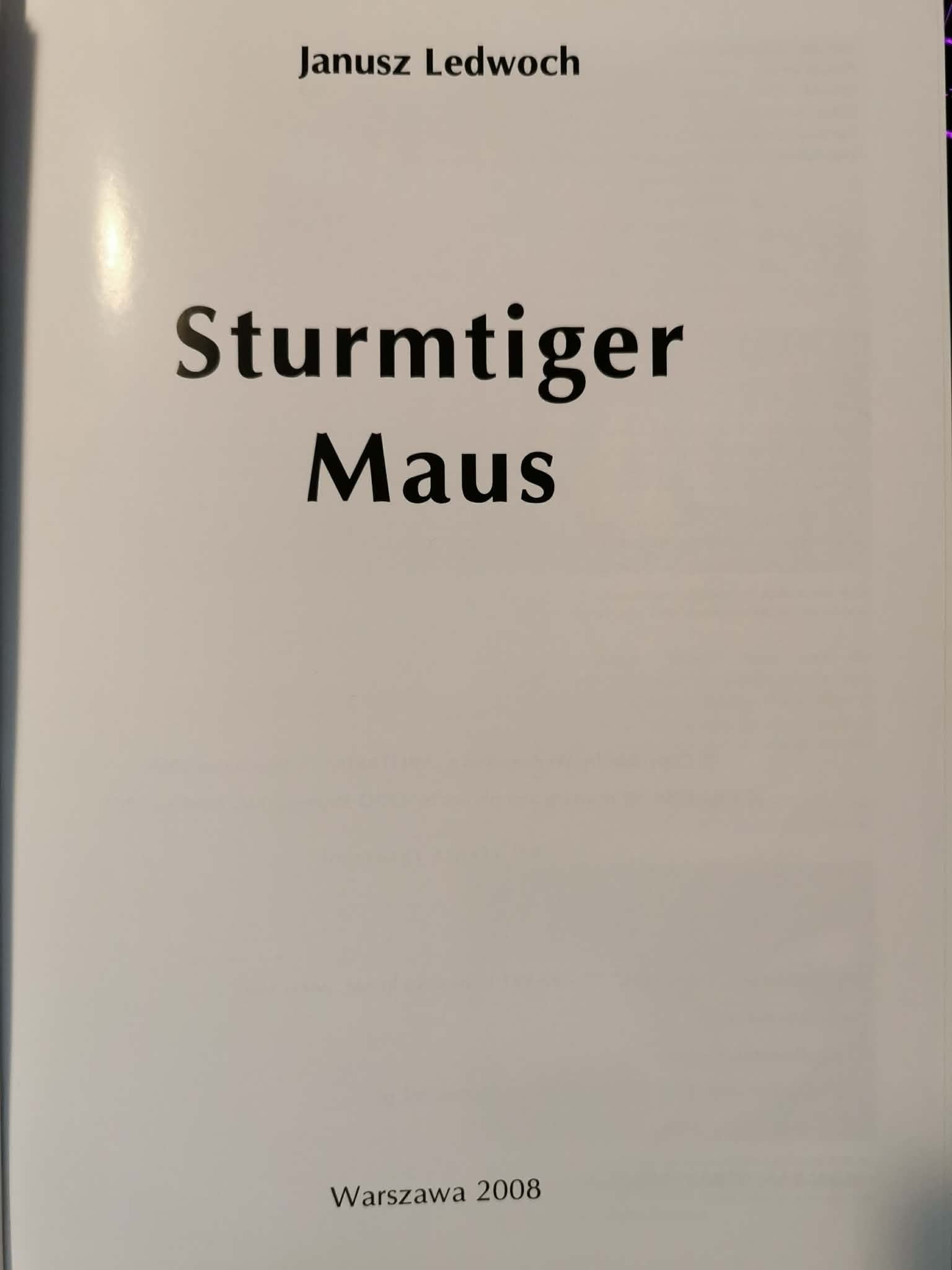 Sturmtiger Maus 293, Janusz Ledwoch