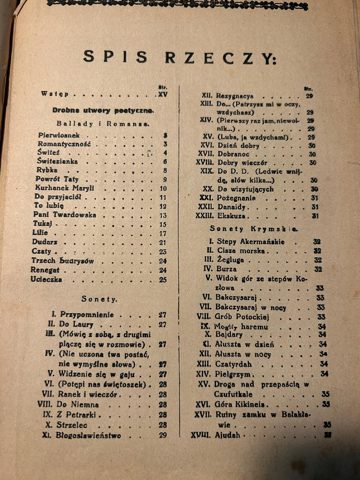 Poezje - Adam Mickiewicz [ok. 1930 r.]