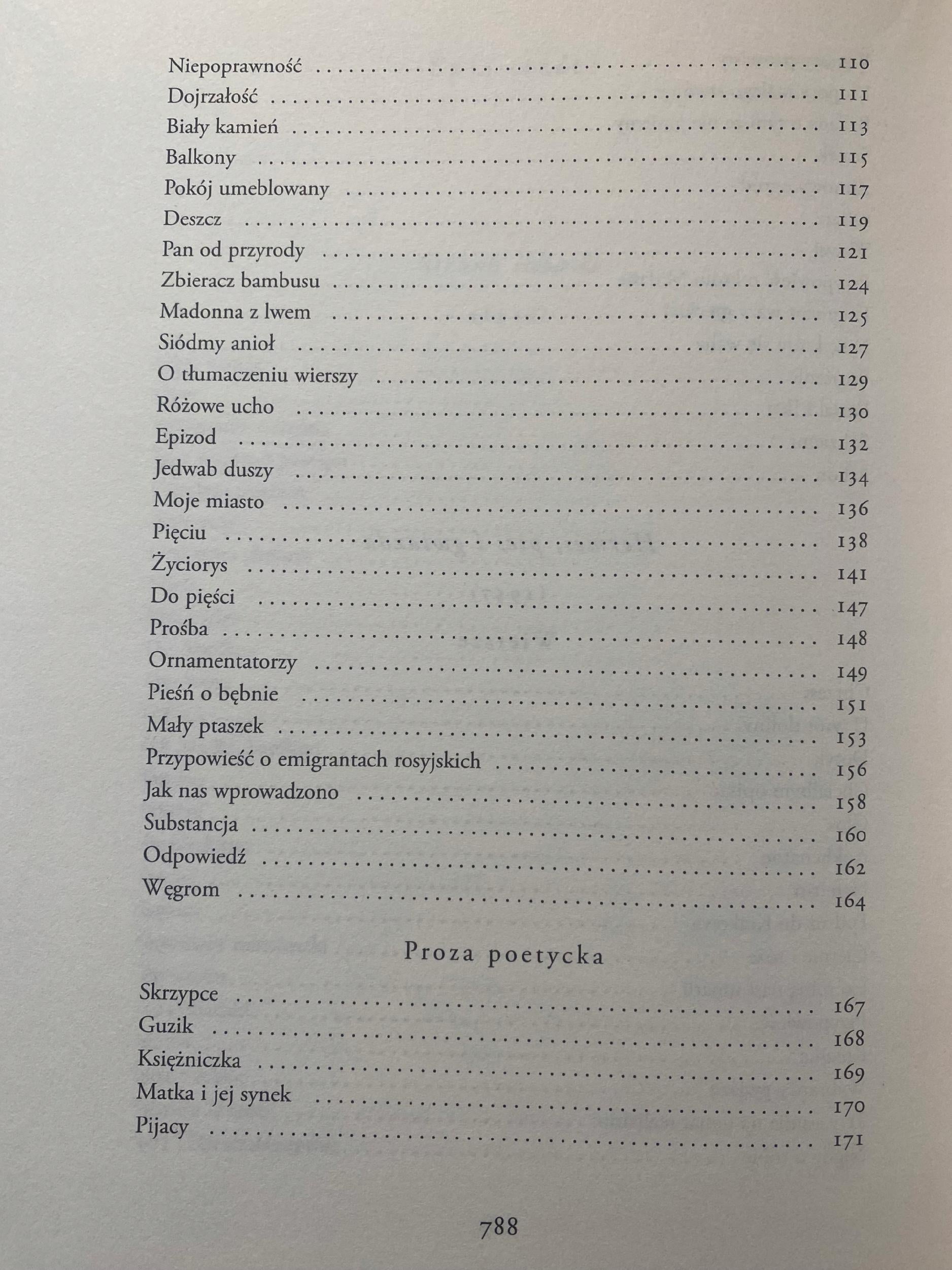 Wiersze zebrane Zbigniew Herbert