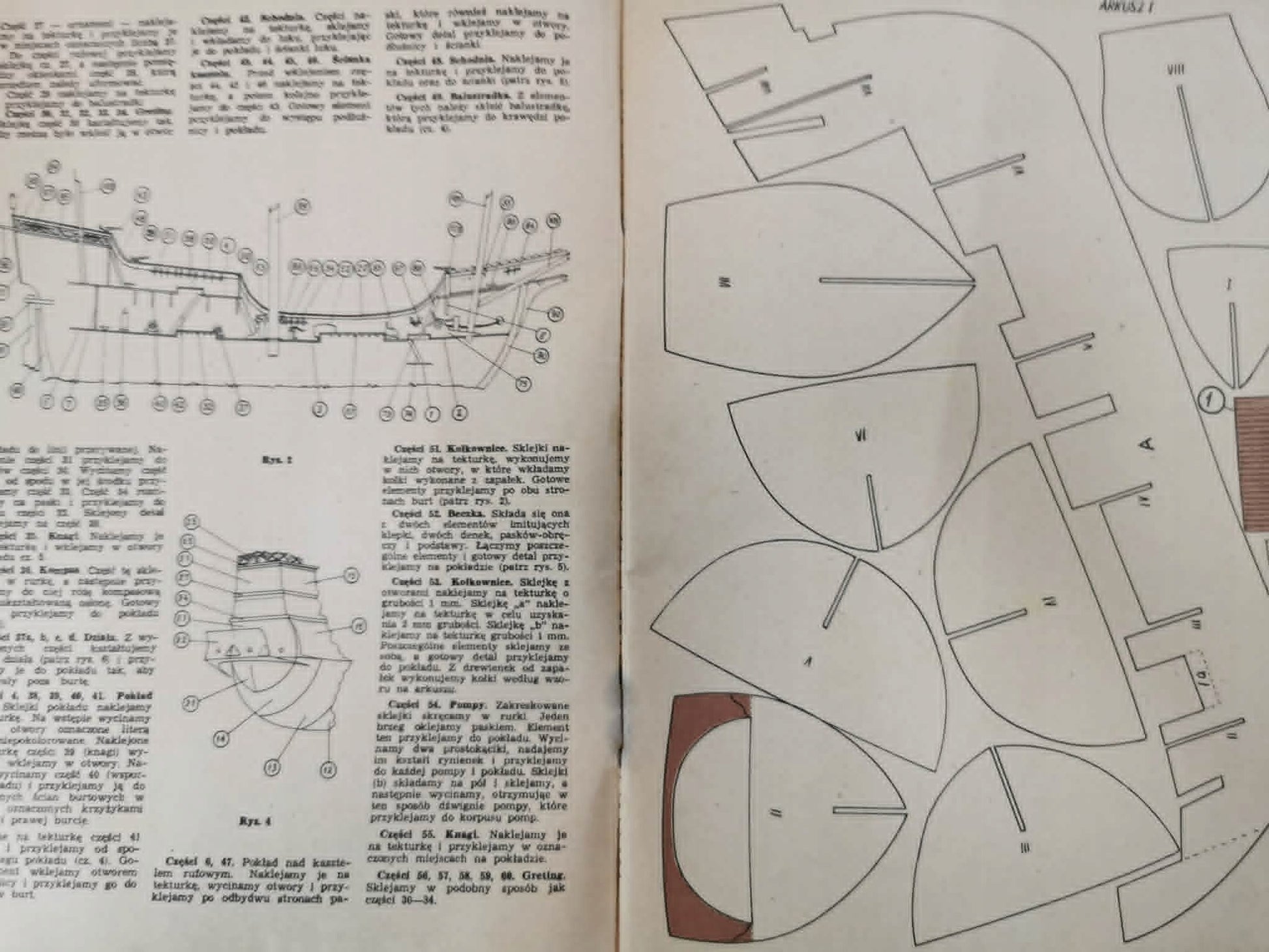 Mały modelarz. Miesięcznik Ligi Obrony Kraju nr 4-5 [1976]