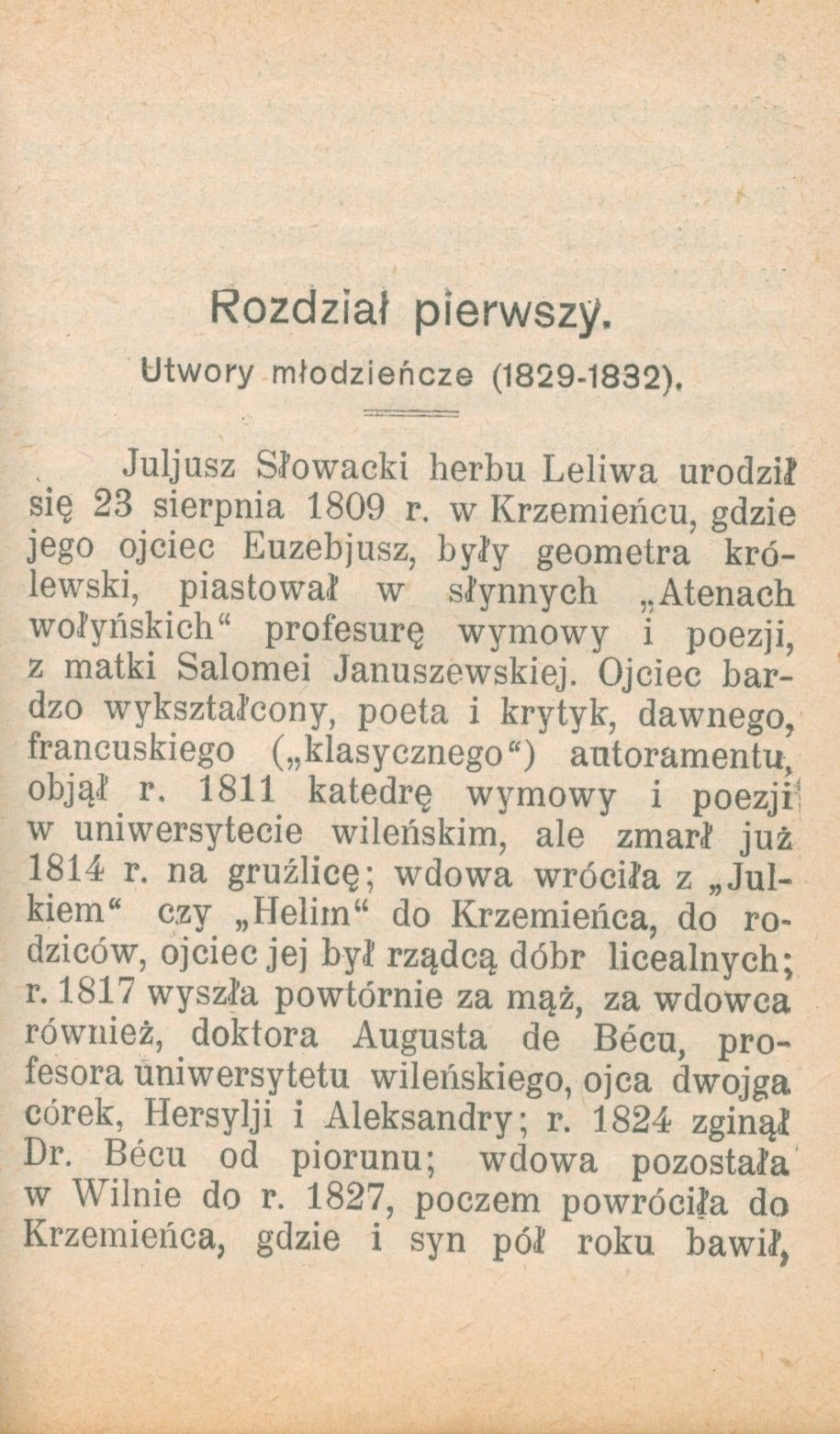 Brückner Aleksander- Mickiewicz, Słowacki, Krasiński- Żywot i dzieła
