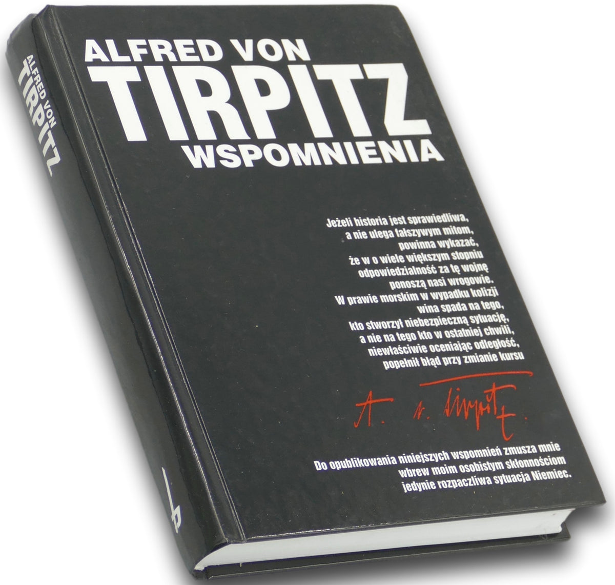 Wspomnienia Alfred von Tirpitz