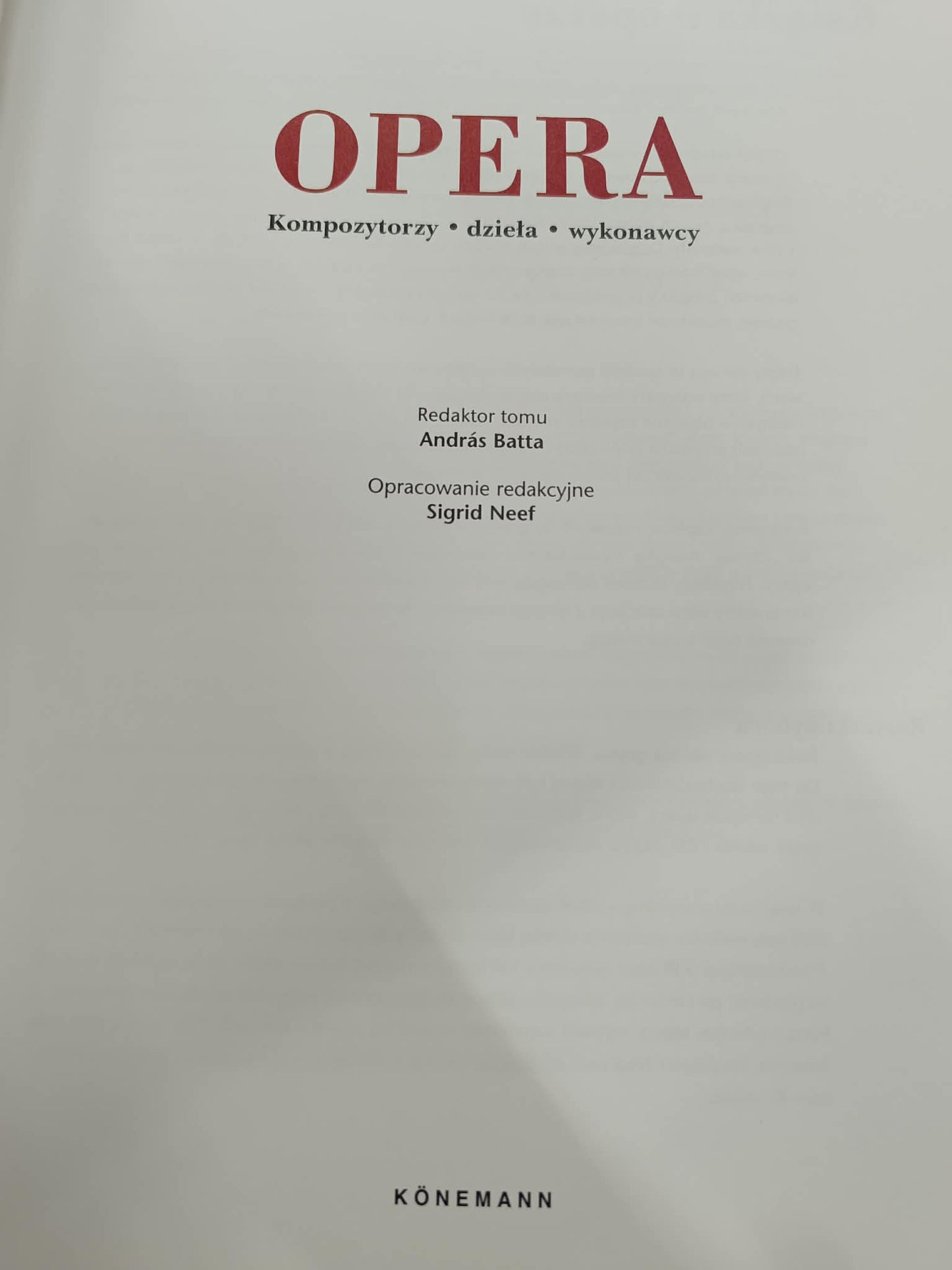 Opera, Batta Andras