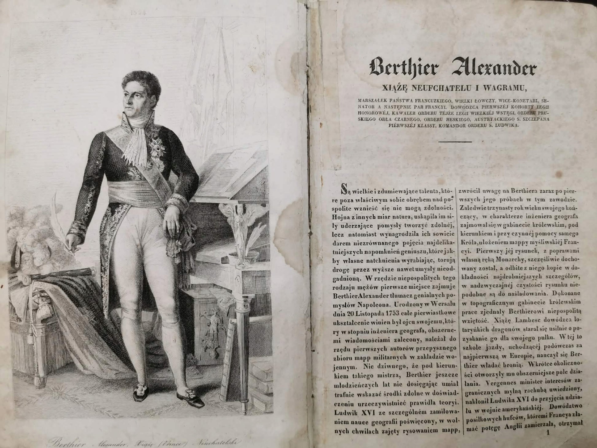 Życie marszałków francuzkich z czasów Napoleona, T. Dziekoński [1841]