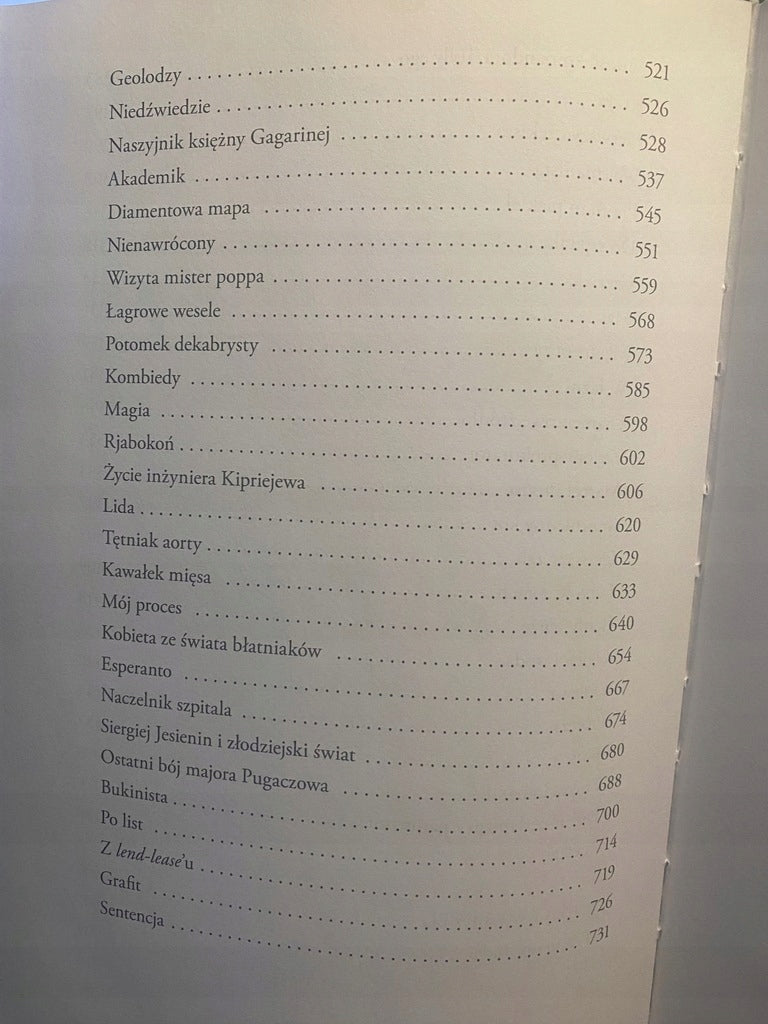 Opowiadania kołymskie Warłam Szałamow