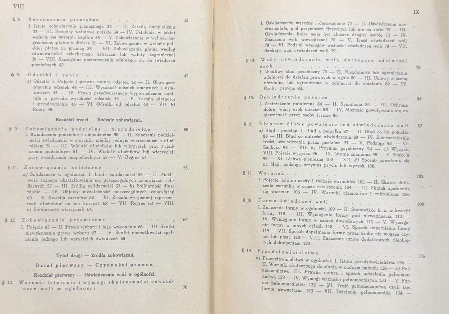 Zobowiązania Roman Longchamps De Berier [Poznań 1948]