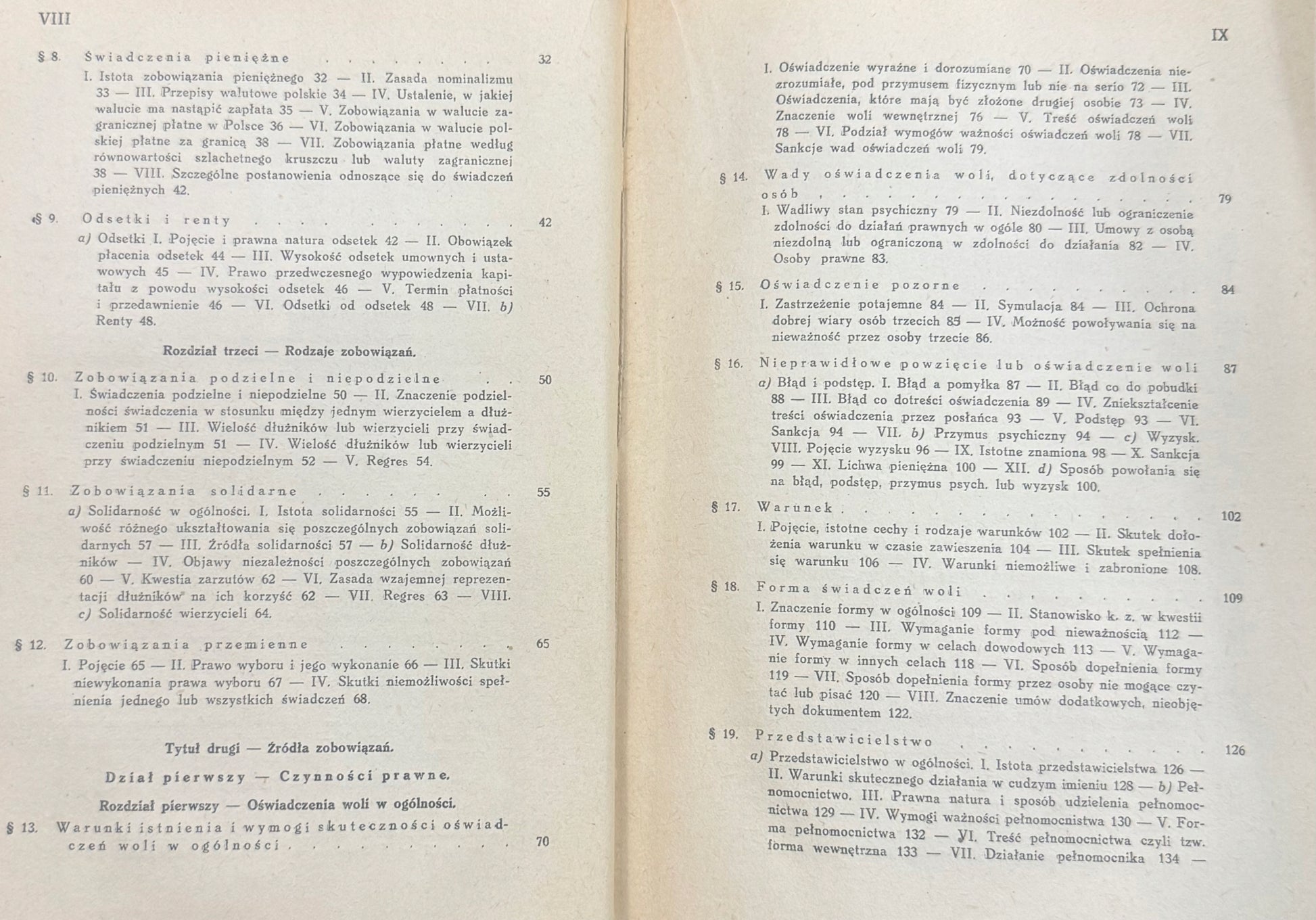 Zobowiązania Roman Longchamps De Berier [Poznań 1948]