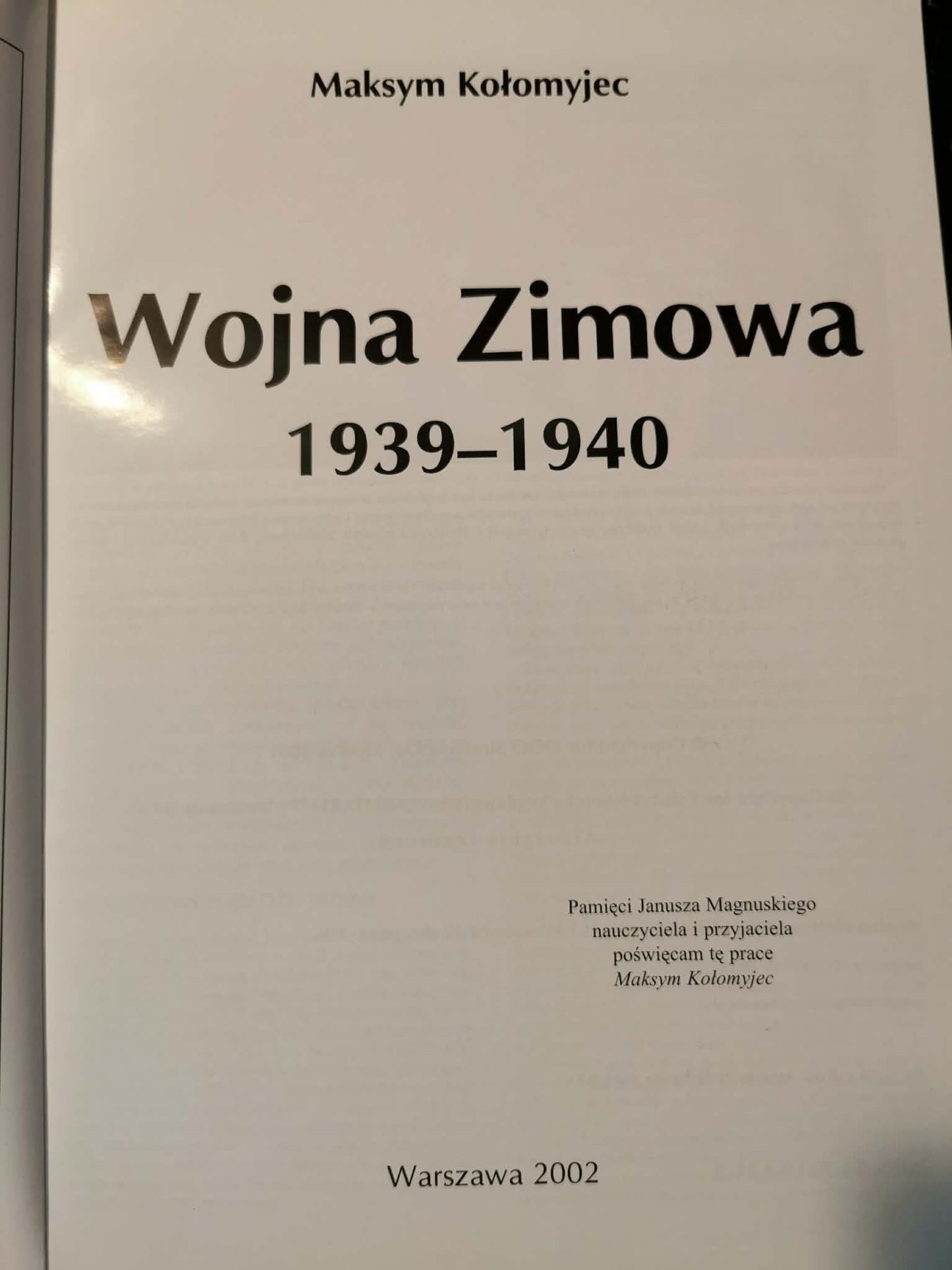 WOJNA ZIMOWA 1939-1940 NR 156, MAKSYM KOŁOMYJEC