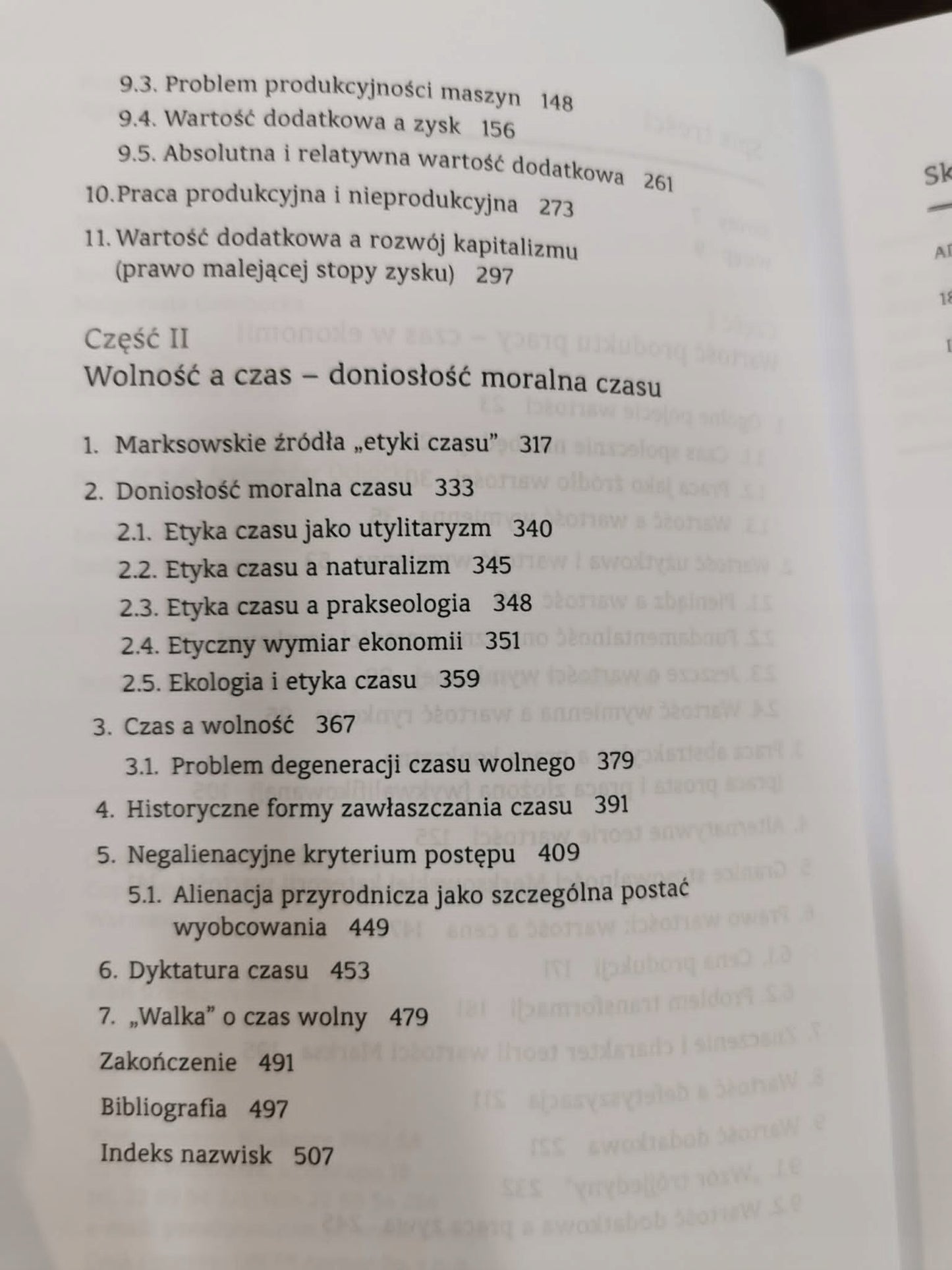 Marks Praca i czas, Marek Łagosz
