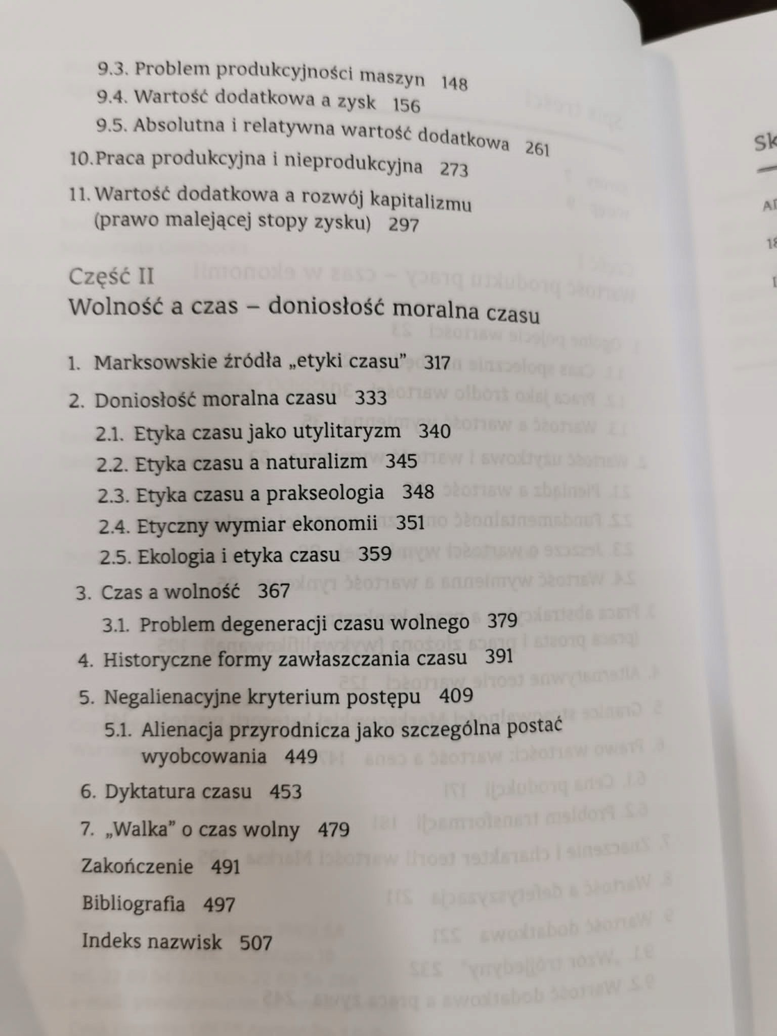 Marks Praca i czas, Marek Łagosz