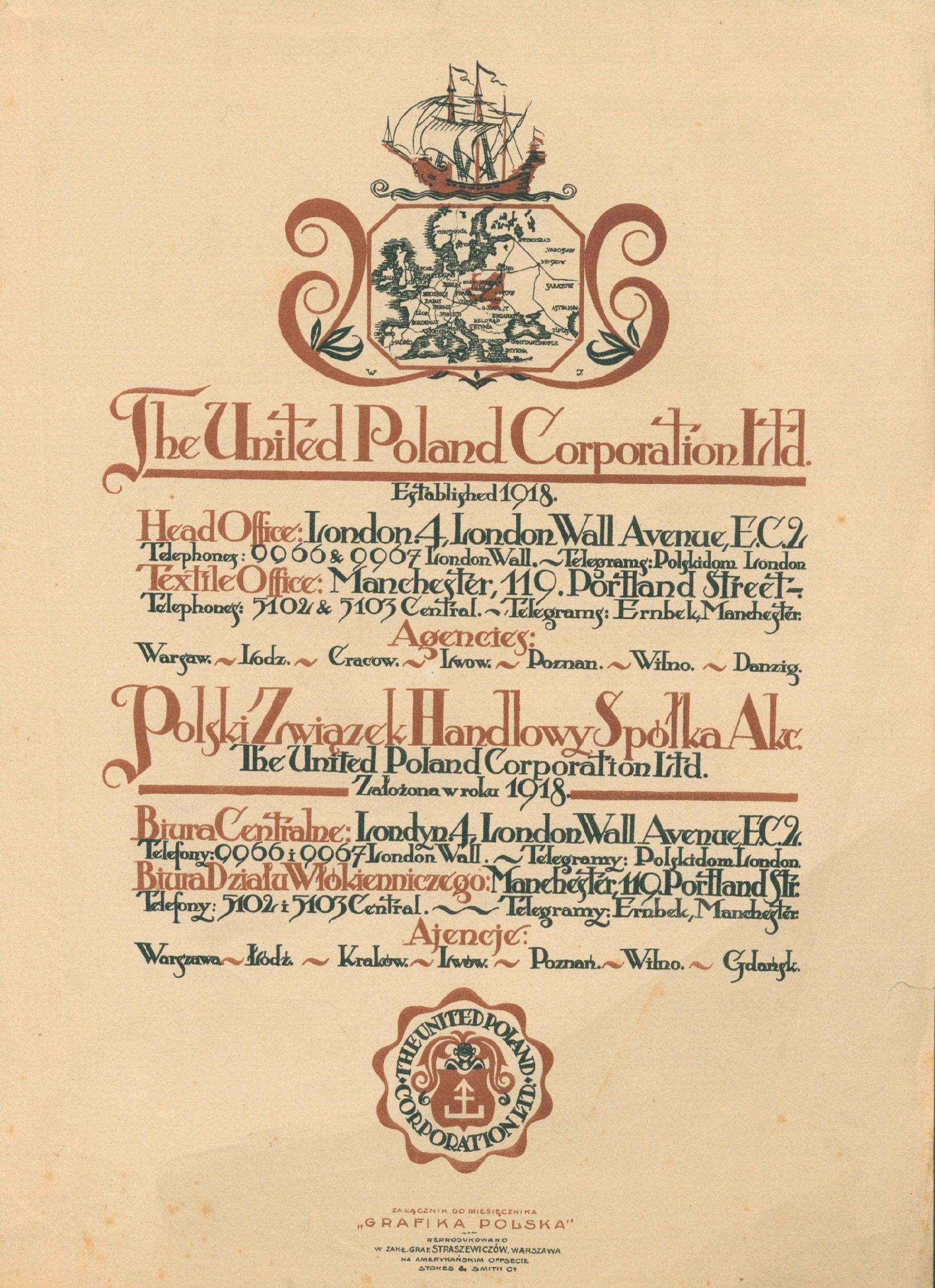 Grafika Polska: miesięcznik poświęcony drukarstwu, litografji [1923]
