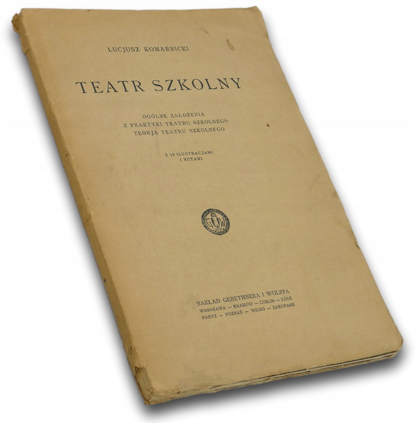 Teatr szkolny - Lucjusz Komarnicki [1926 r.]