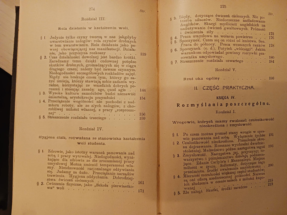 Kształcenie woli Juljusz Payot [wydanie z roku 1905]