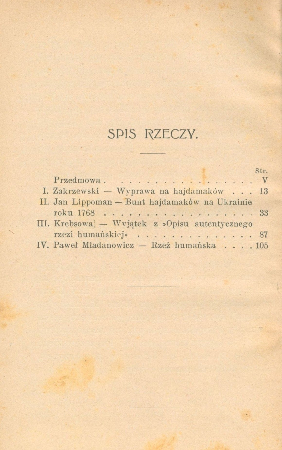 Z dziejów hajdamaczyzny cz. I i II [przedmowa H. Mościckiego] [1905]