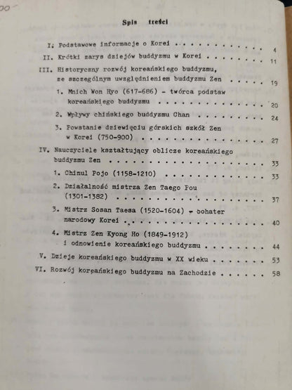 Koreański Buddyzm Zen. Jego Tradycje i Współczesny Rozwój, Paweł Karopwicz