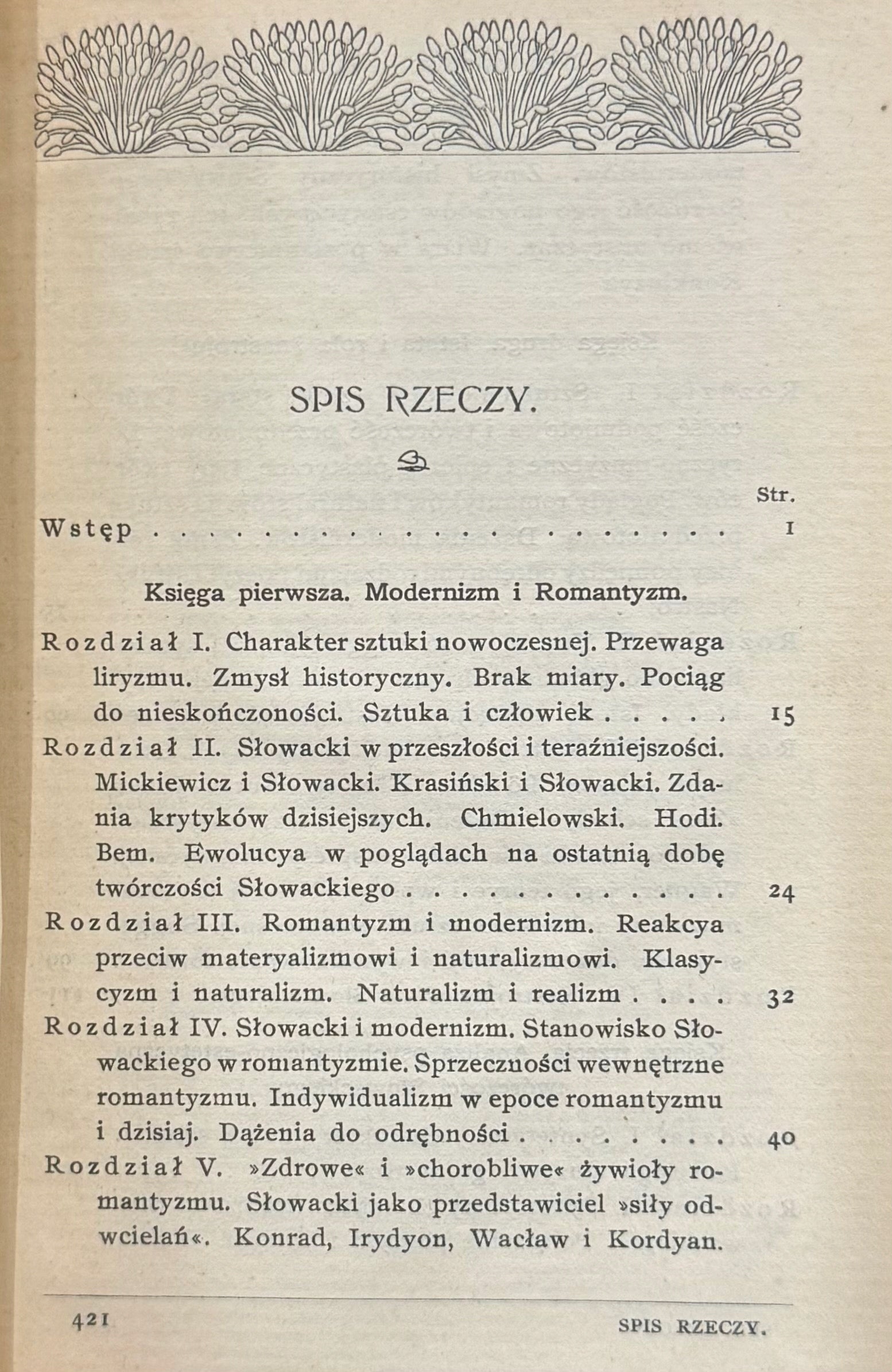 Słowacki i nowa sztuka (Modernizm) Ignacy Matuszewski [Warszawa 1904]