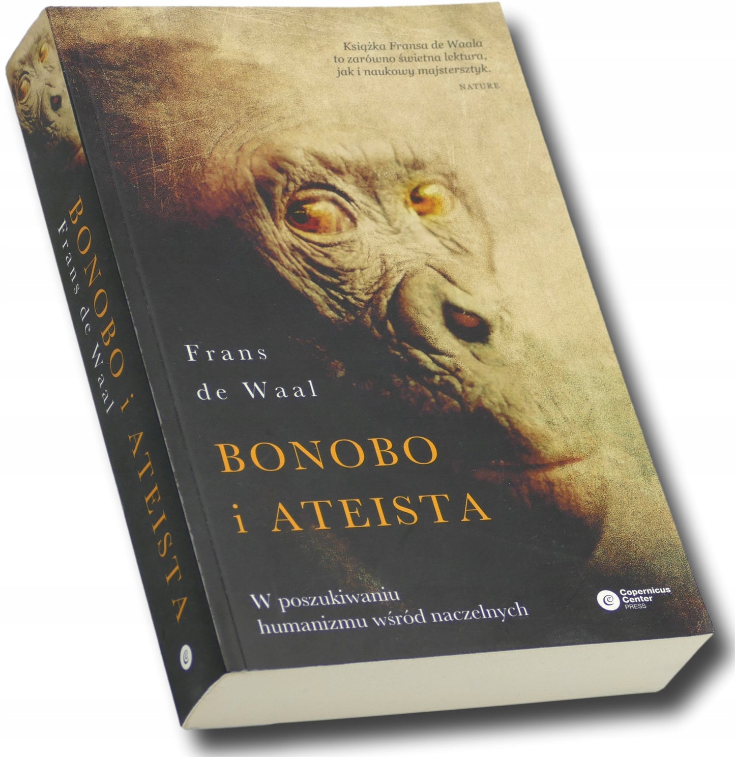 Bonobo i ateista Frans de Waal