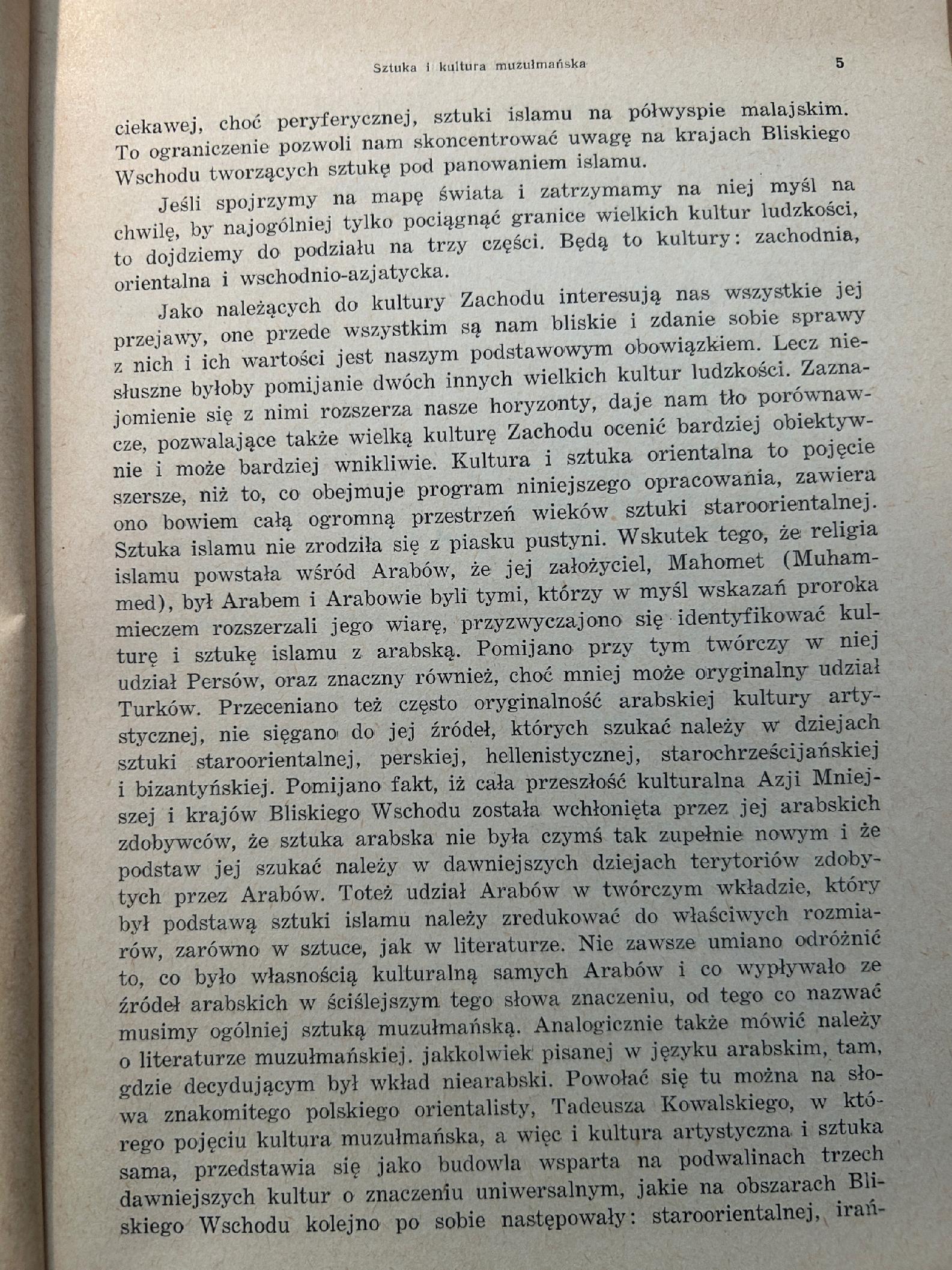 Sztuka islamu - Tadeusz Mańkowski [1959 r.]