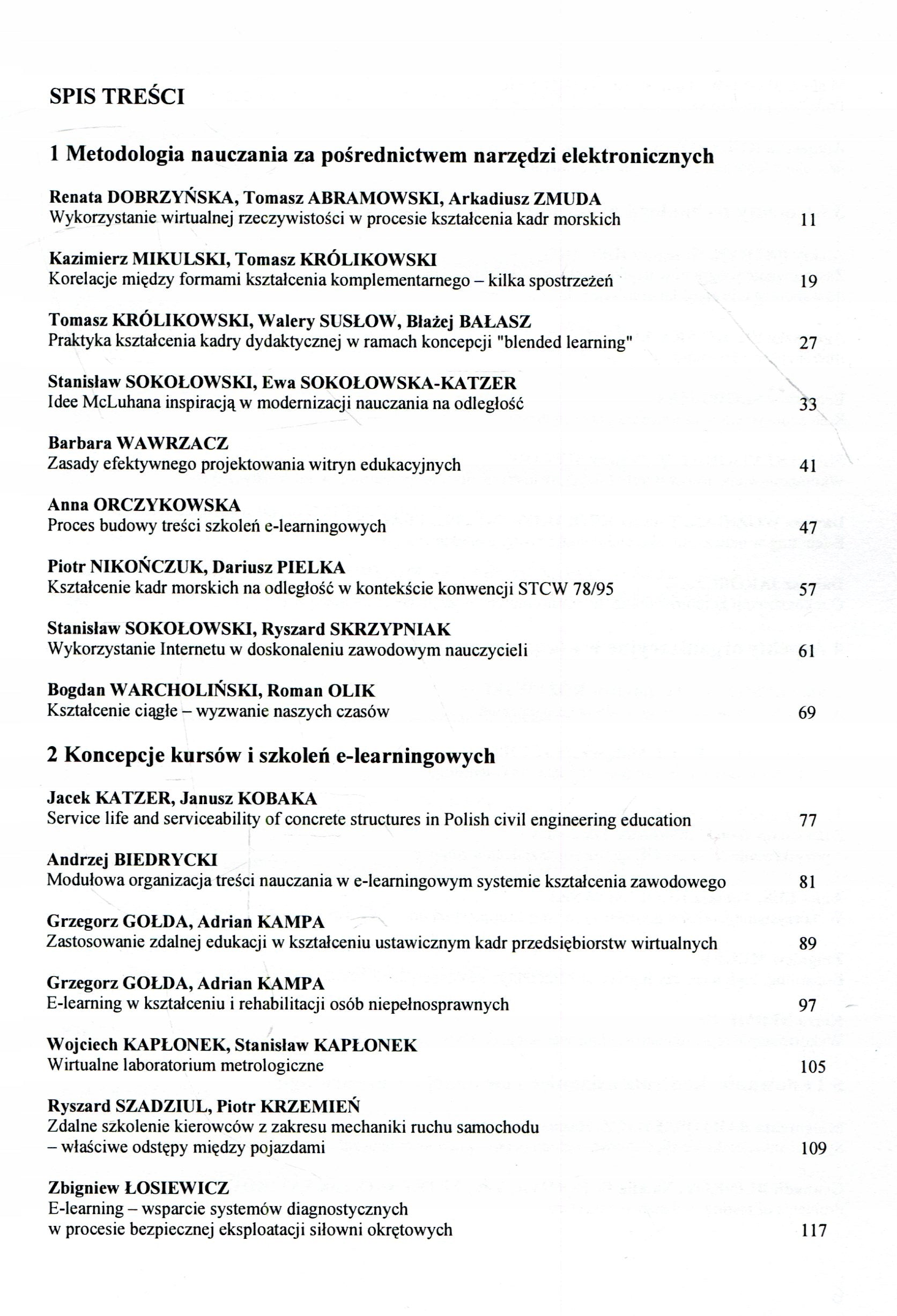 Nowe technologie w kształceniu na odległość. Praca zbiorowa