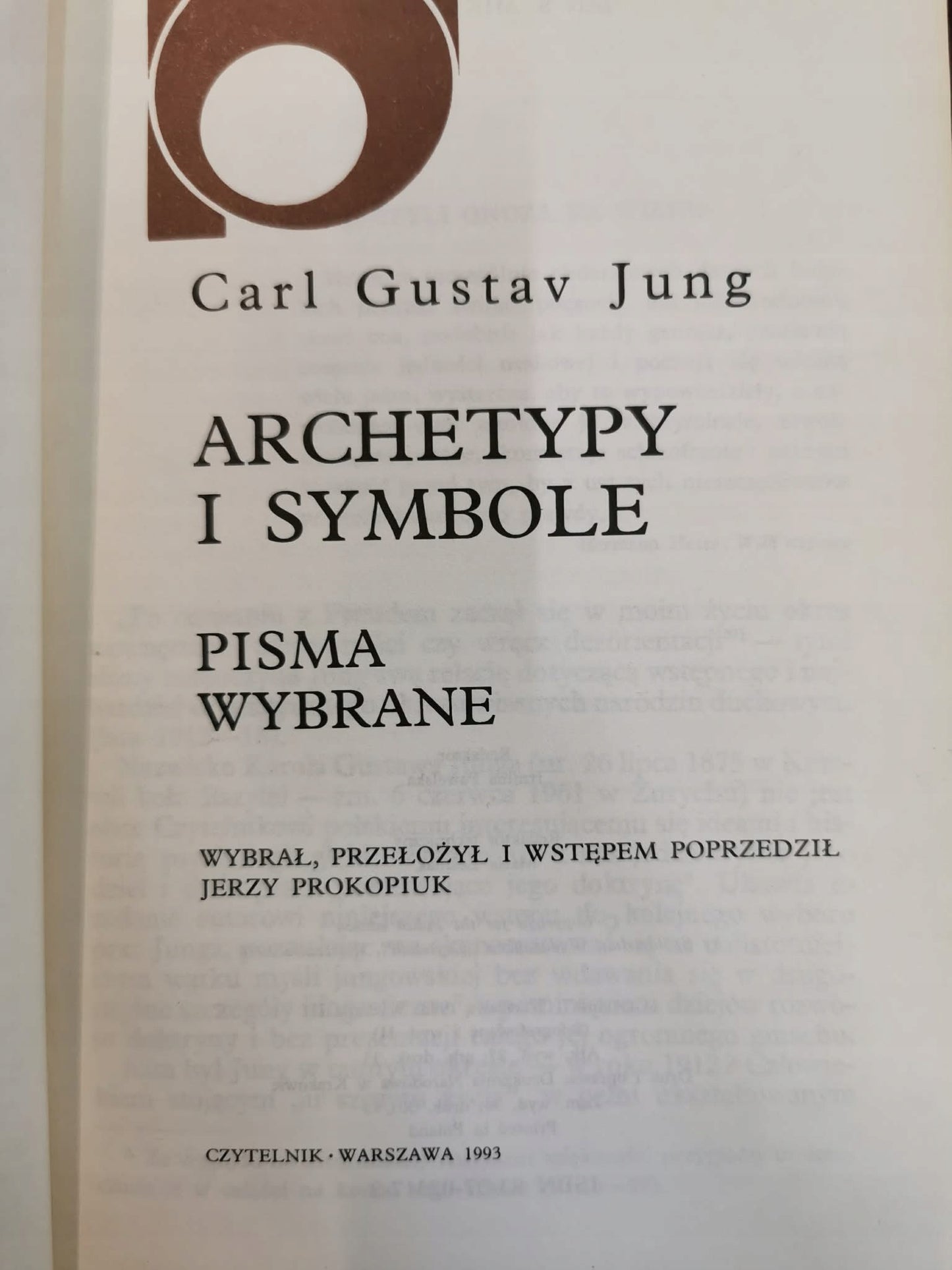 Archetypy i symbole: pisma wybrane, Carl Gustav Jung