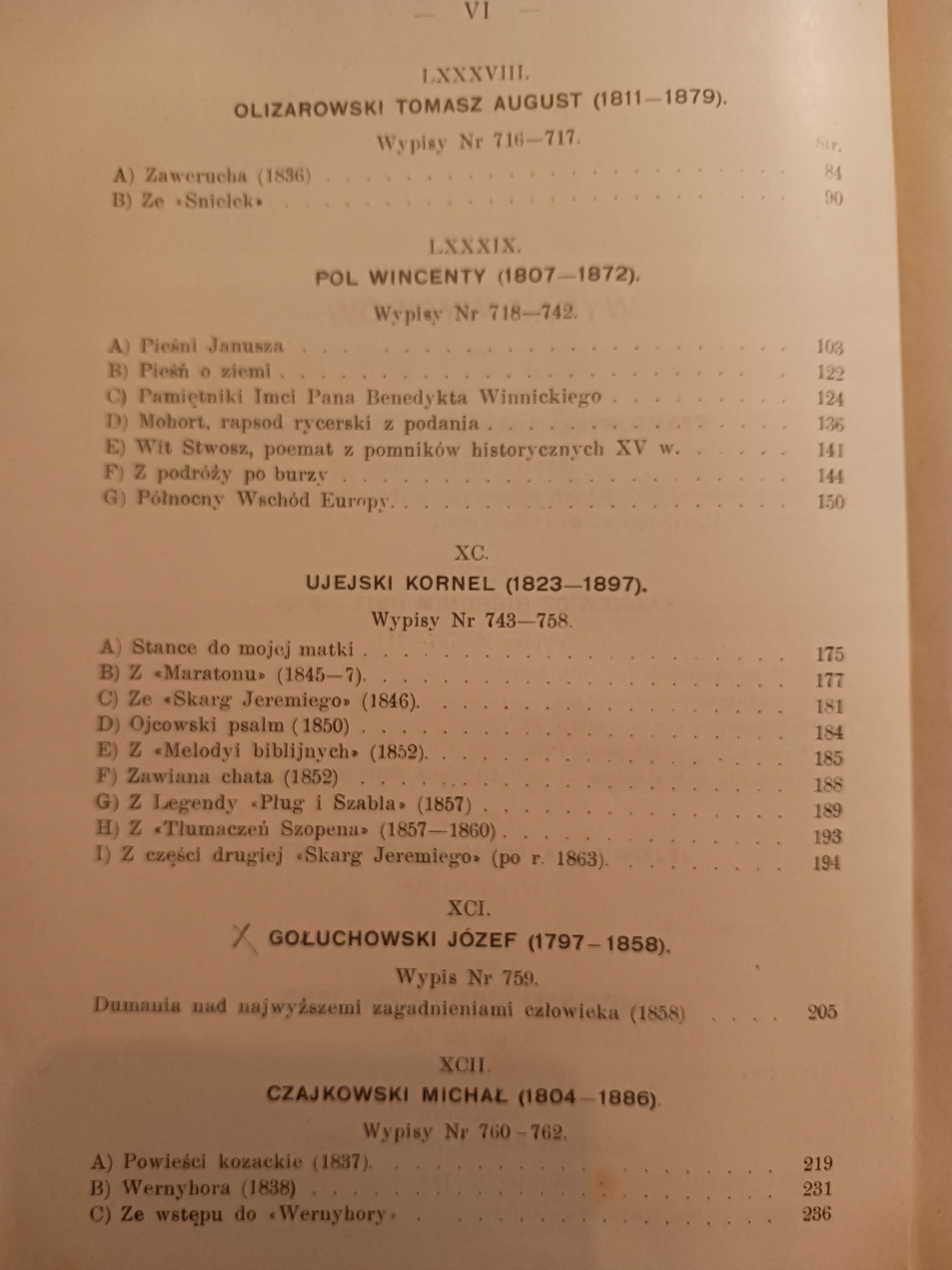Wiek XIX. Sto lat myśli polskiej tom VI Praca zbiorowa [Warszawa, 1911 rok]