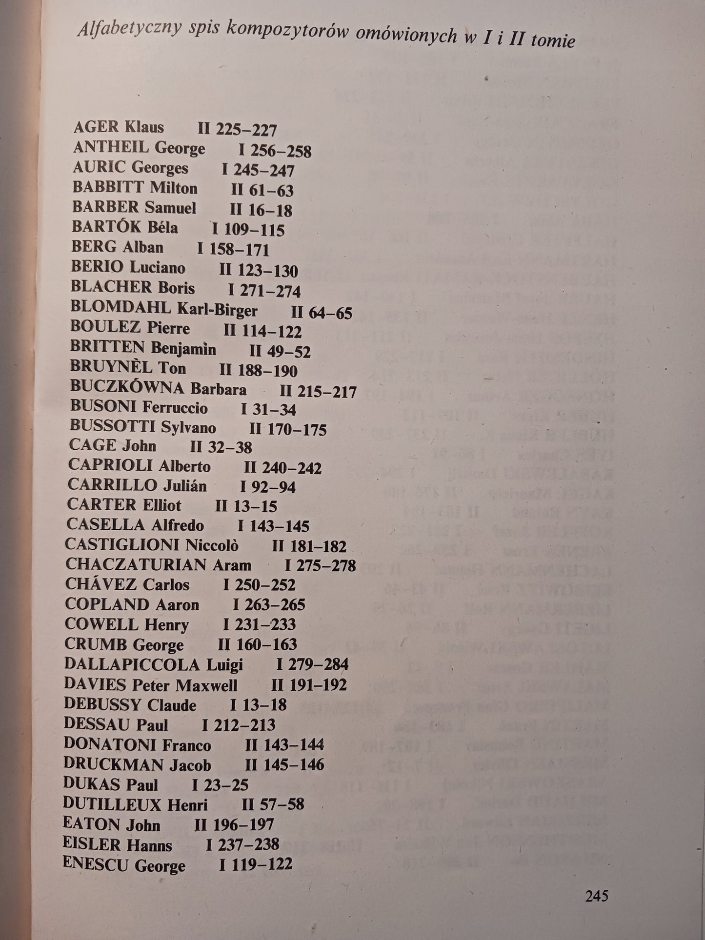 Kompozytorzy XX wieku Tom I i II Bogusław Schaeffer