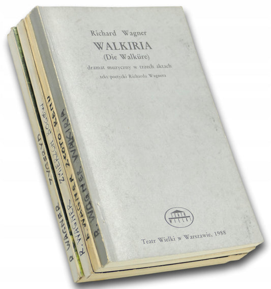 Richard Wagner x 4 [Walkiria, Złoto Renu, Zmierzch Bogów, Zygfryd]