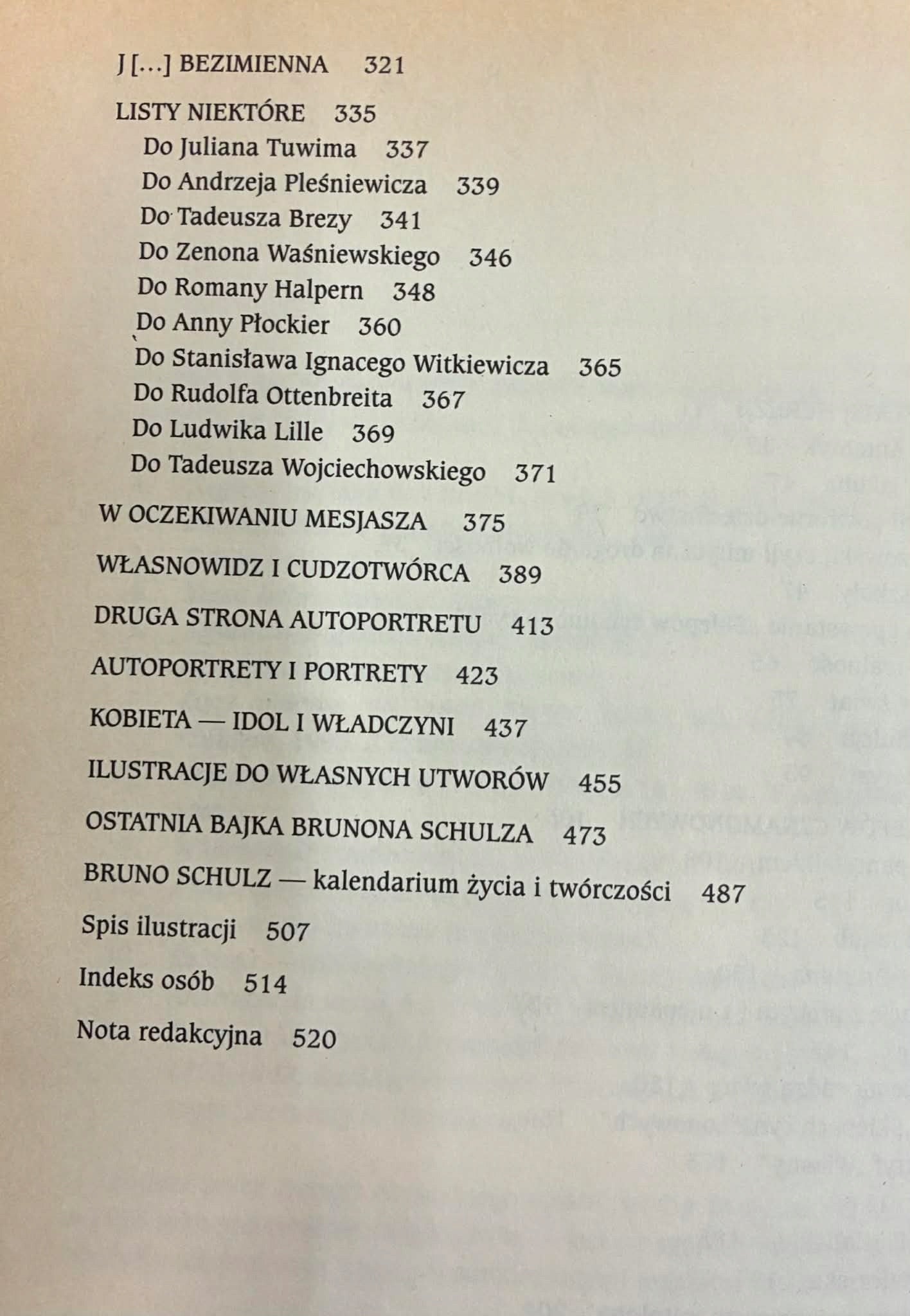 Jerzy Ficowski Regiony wielkiej herezji i okolice Bruno Schulz