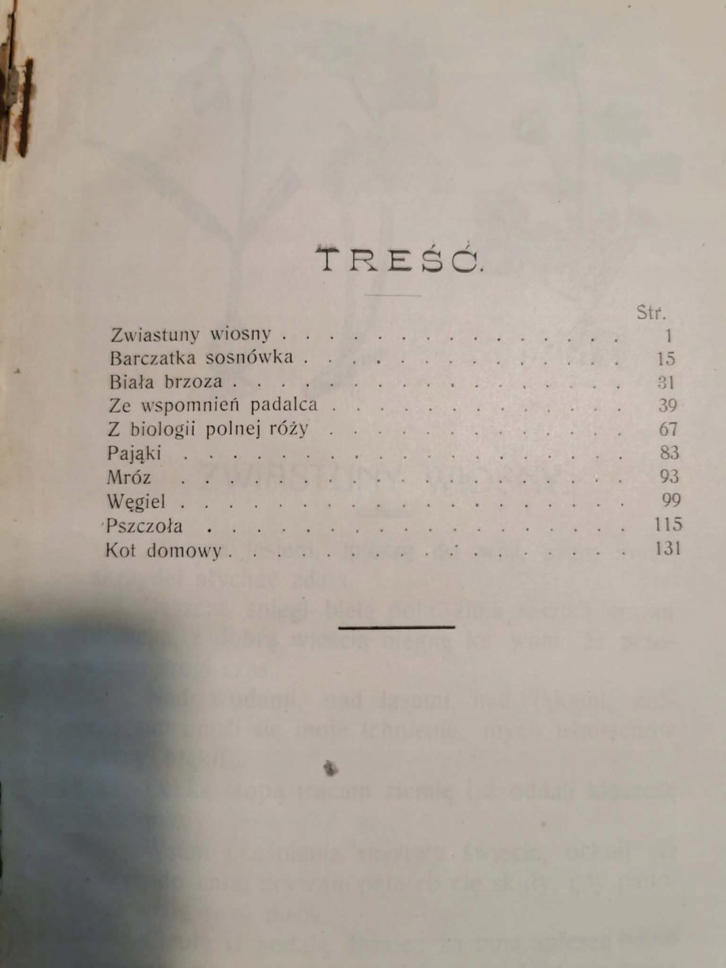 Obrazki z przyrody, Marya Czerszyk [Lwów 1913]