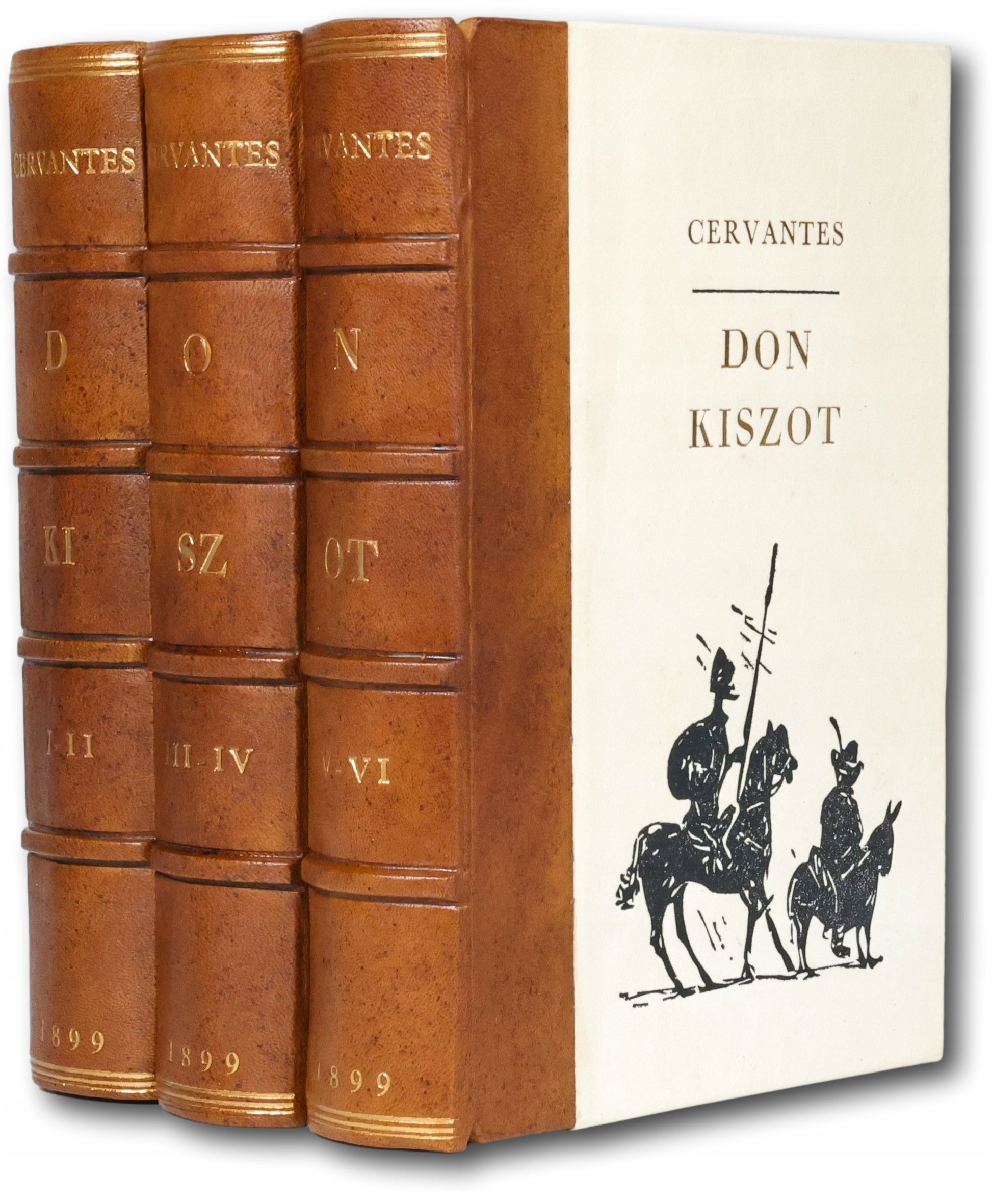 Miguel de Cervantes Saavedra - Don Kiszot z Manszy [oprawa Jerzy Budnik]