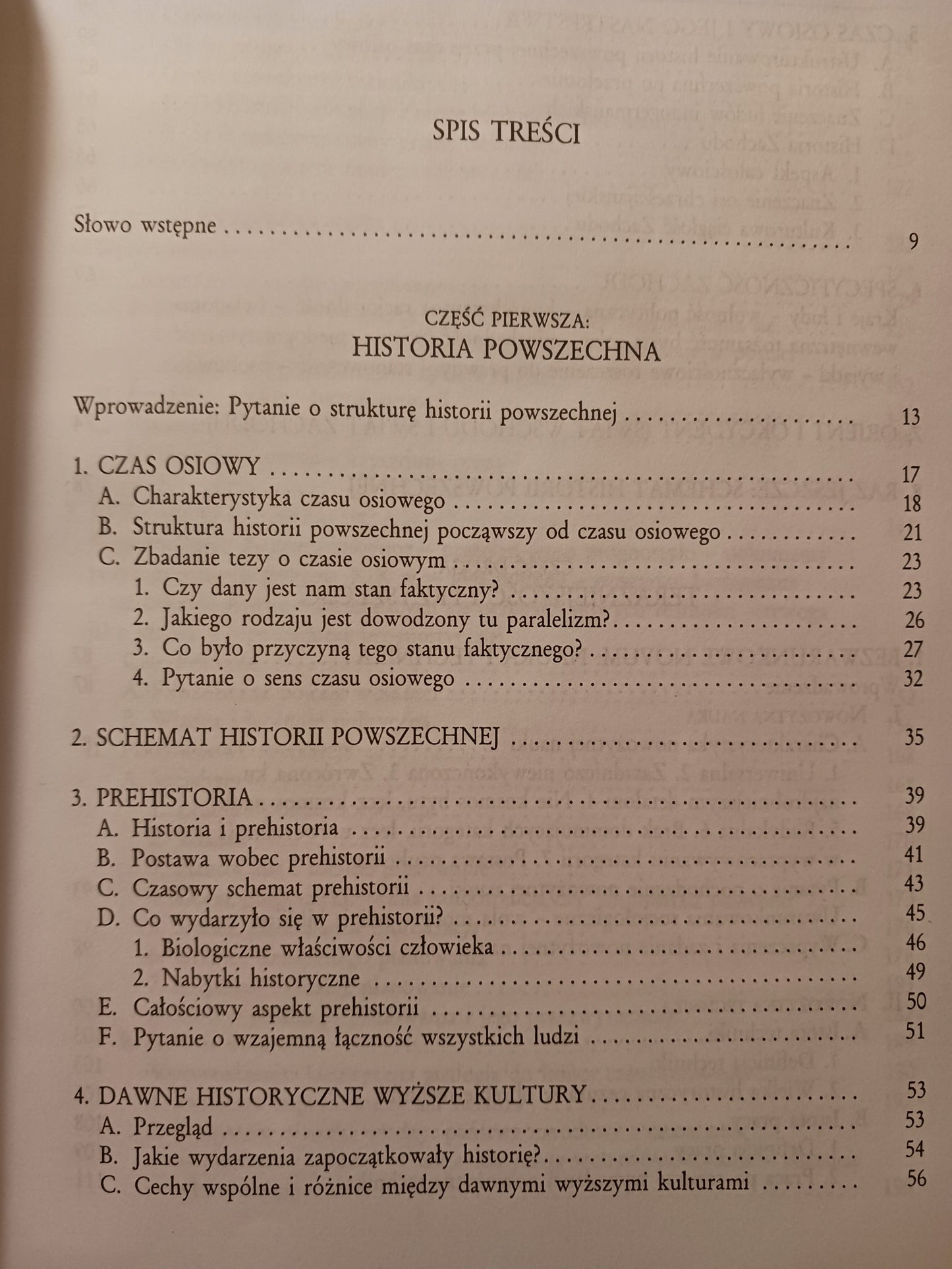 O źródle i celu historii Karl Jaspers