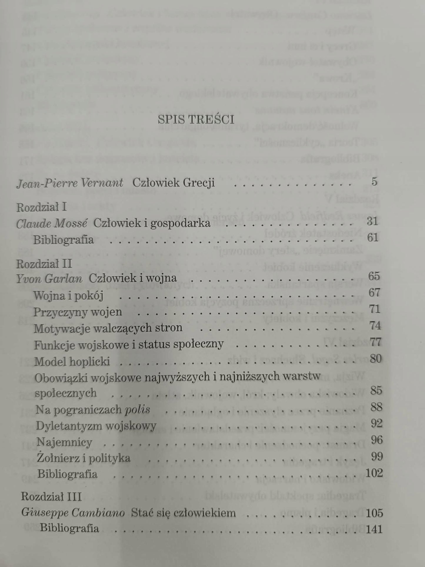 CZŁOWIEK GRECJI red. Jean-Pierre Vernant [W kręgu codzienności]