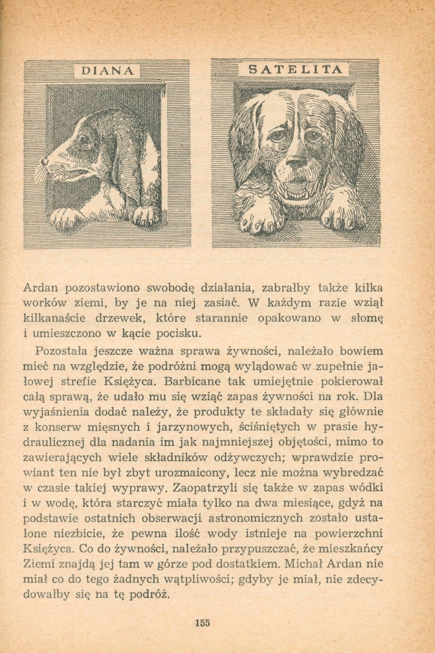 Wokół Księżyca, J. Verne [projekt okładki i ilustracje Daniel Mróz]