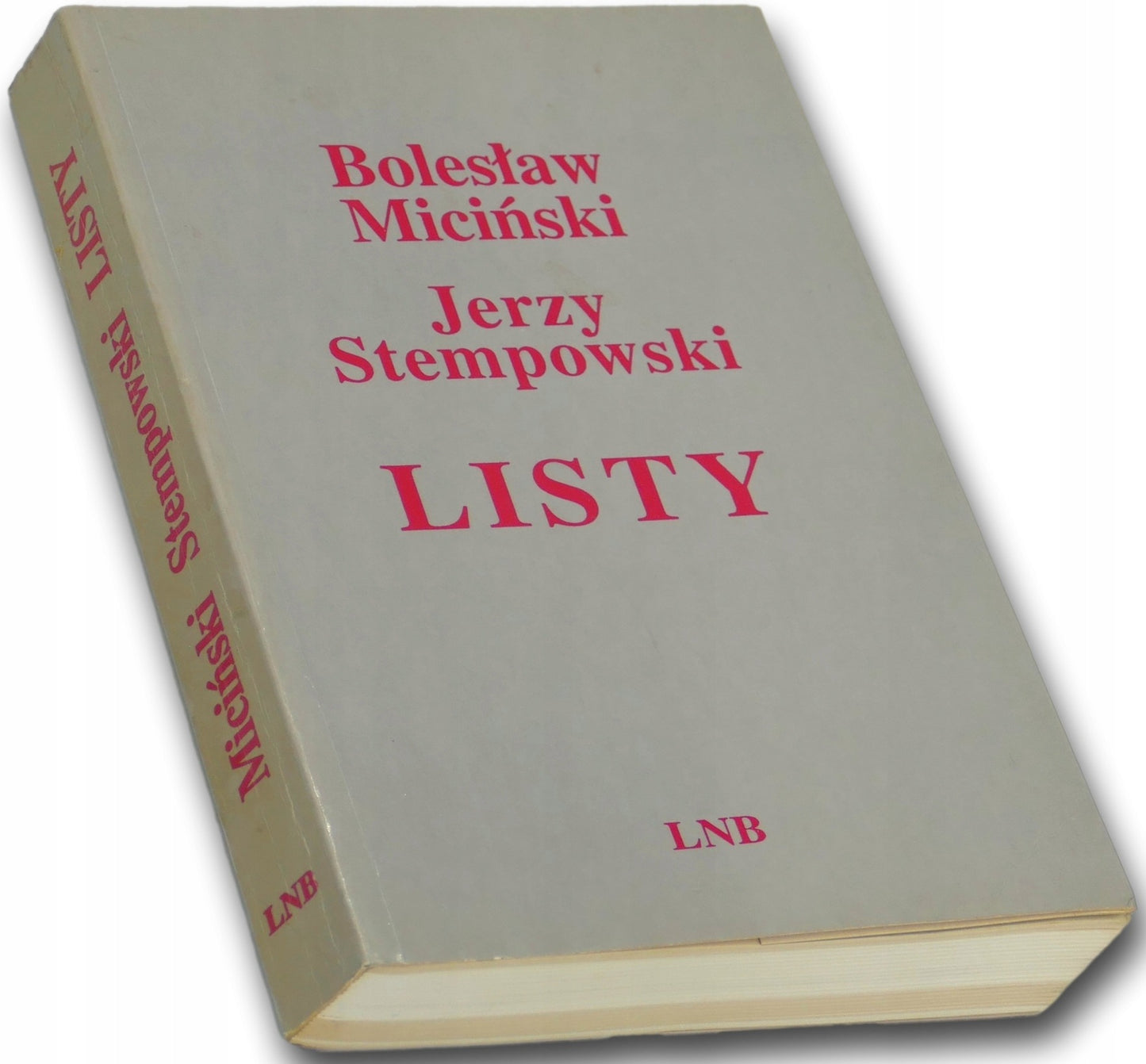 Listy Bolesław Miciński, Jerzy Stempowski