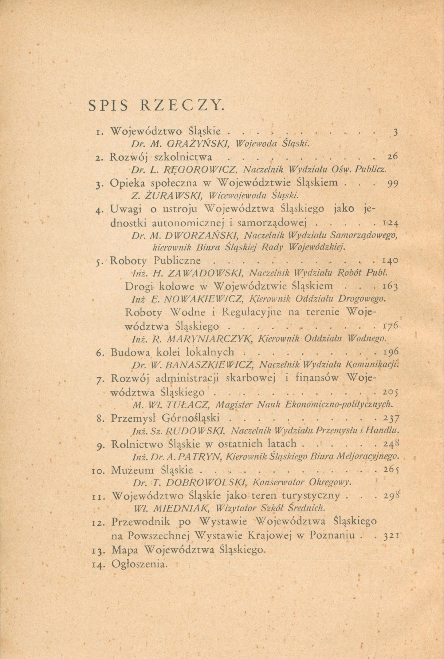 Województwo śląskie 1918-1928 Rozwój administracji samorządowej [1929]