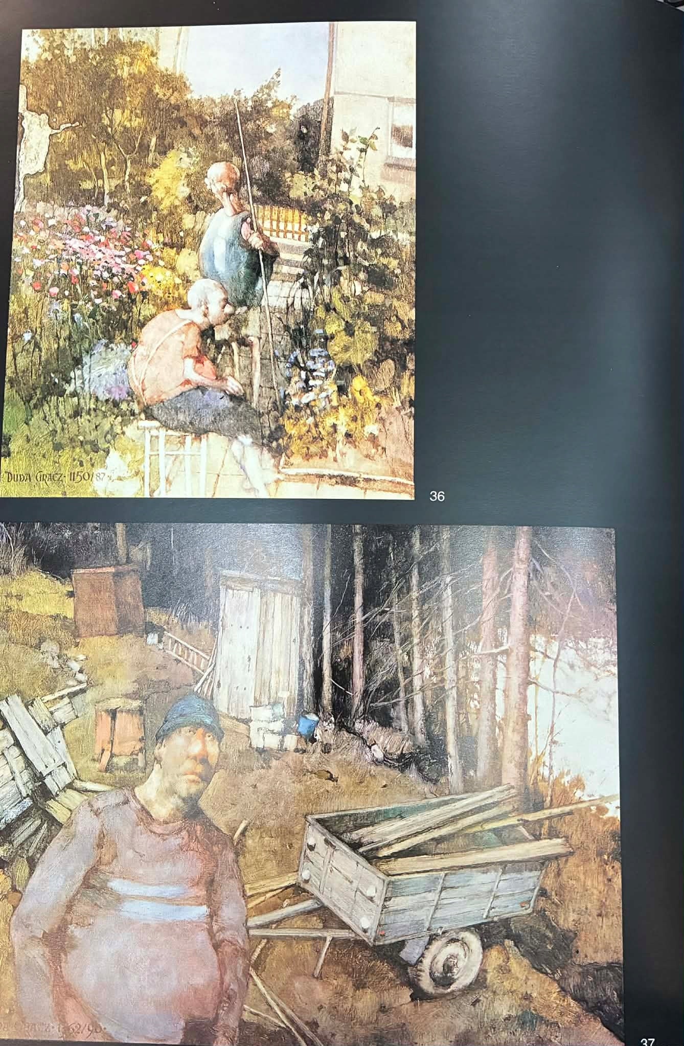 Jerzy Duda-Gracz Powroty Obrazy Prowincjonalno - Gminne (1983-1994)