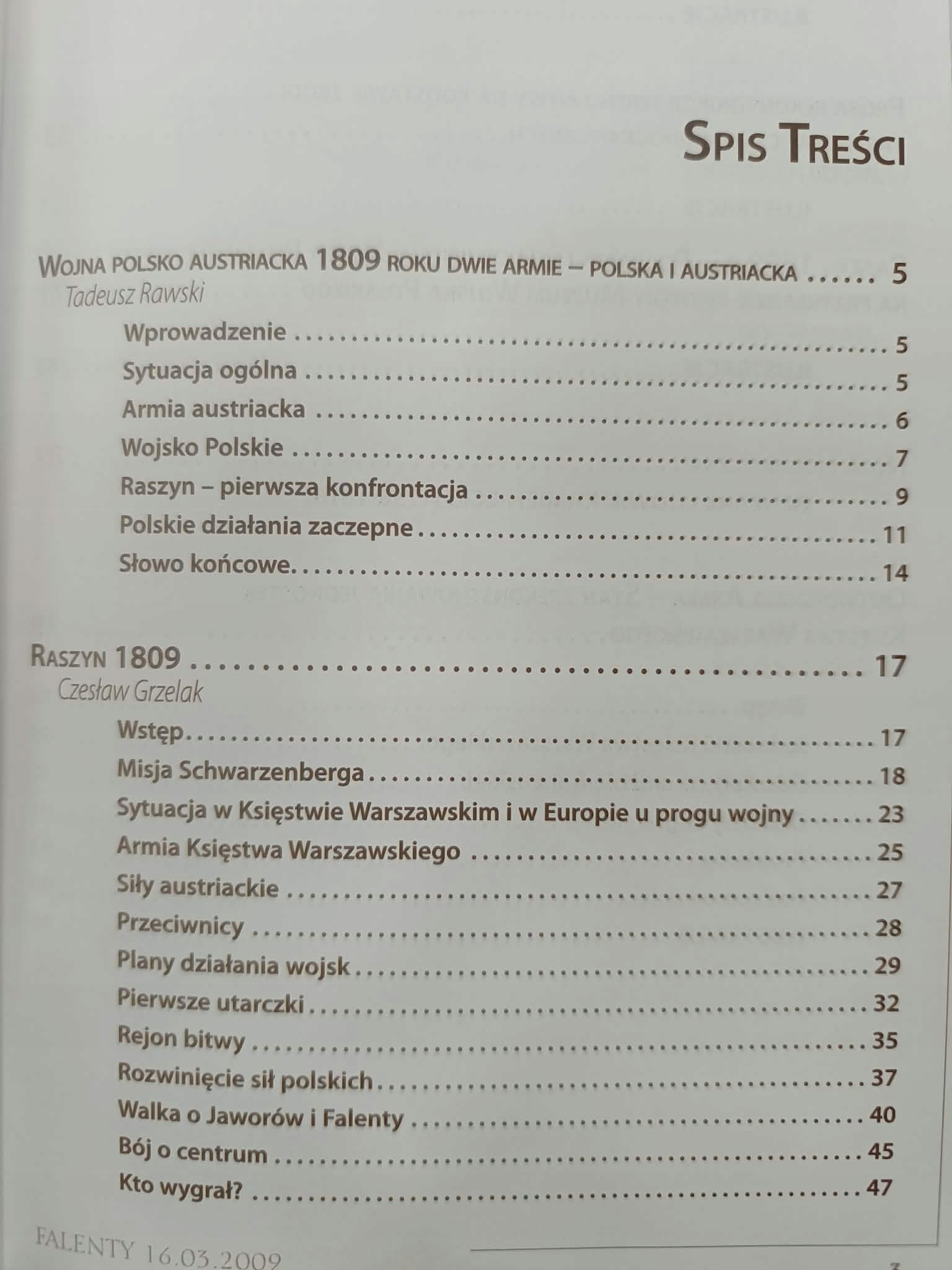 Bitwa pod Raszynem Wojskowe aspekty wojny 1809 r, Gmina Raszyn