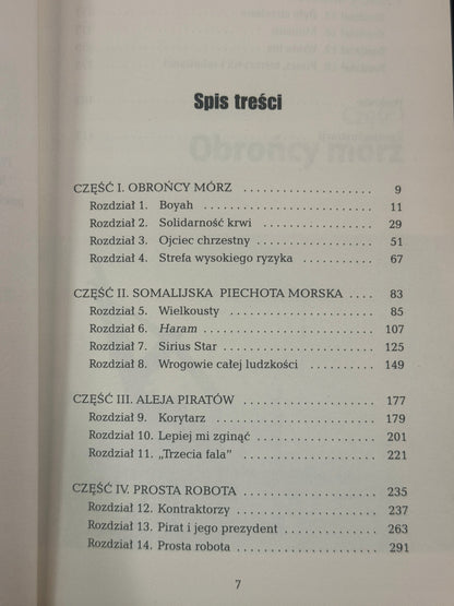 Obrońcy mórz. Piraci, morscy terroryści i polski oficer ochrony statków