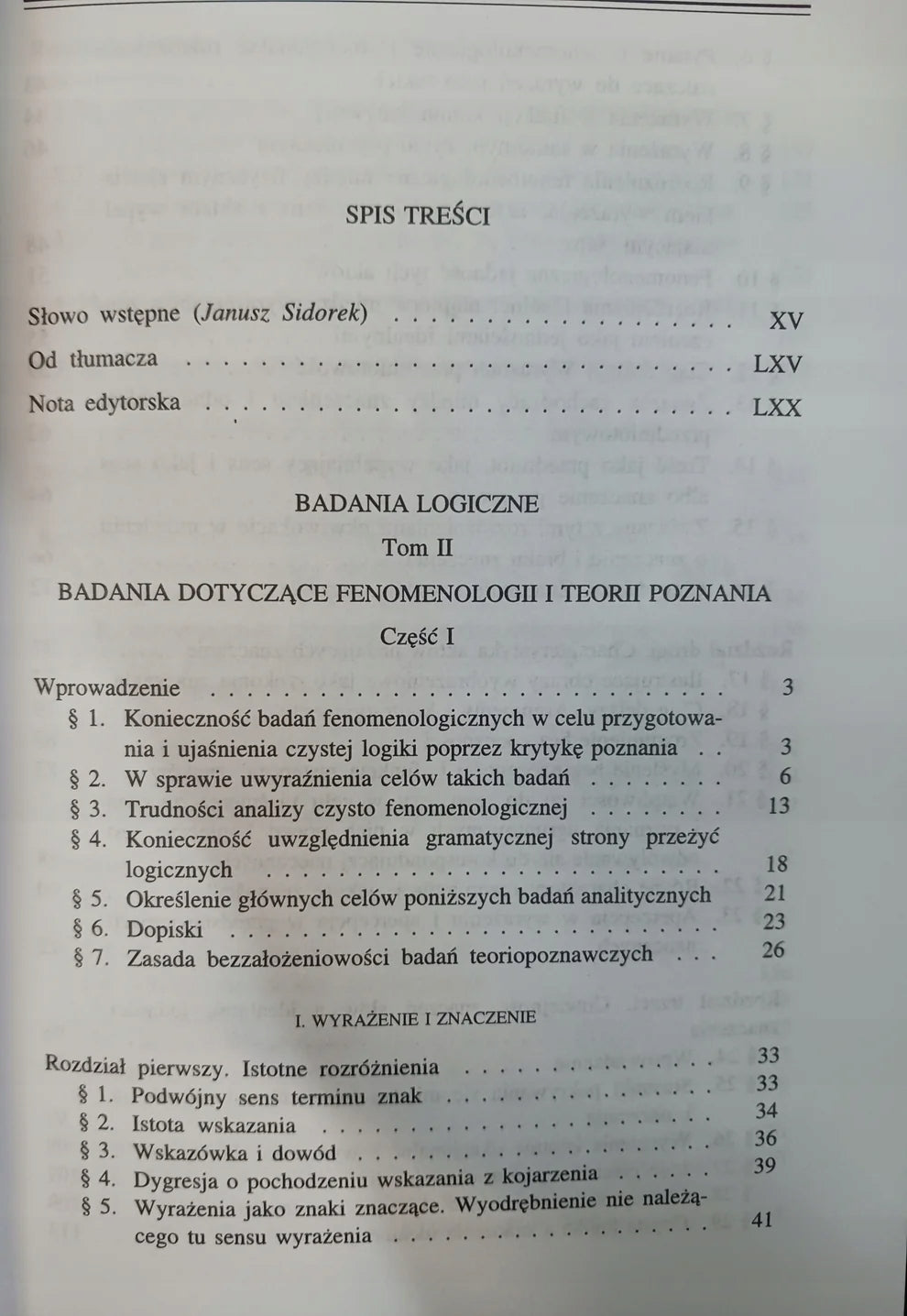 Badania logiczne - Edmund Husserl Komplet!