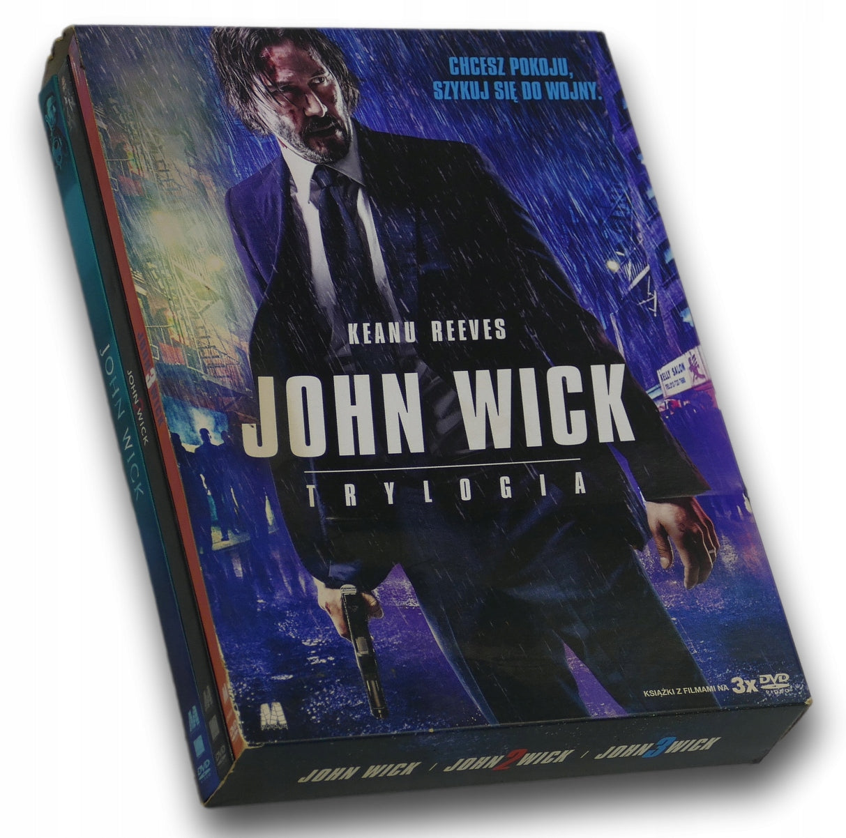 John Wick Trylogia płyta DVD [CZ. 1-3 KOMPLET]