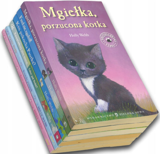 Zestaw Holly Webb x6, Zaopiekuj się mną; Dziewczynka, która rozmawia...