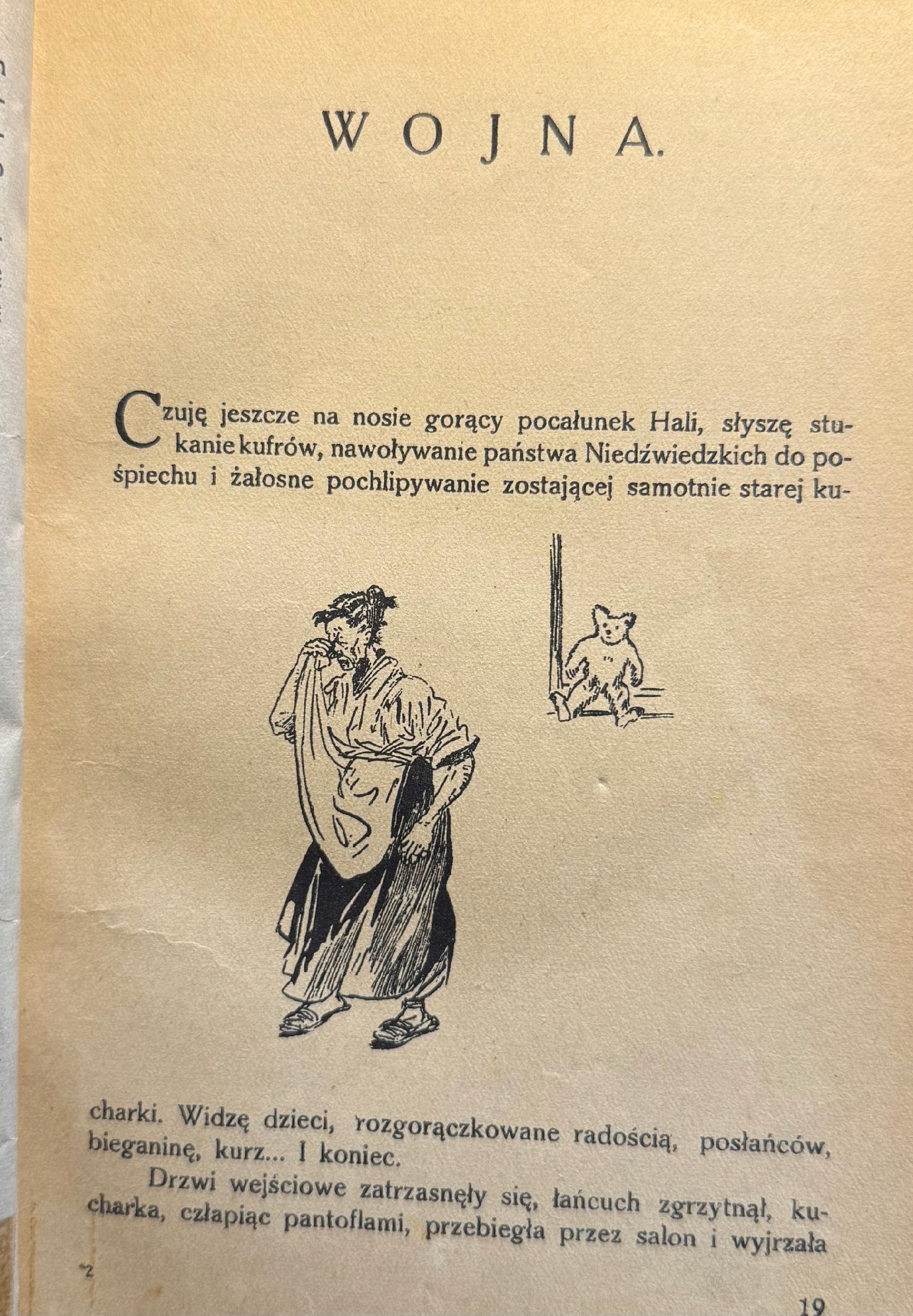 Bohaterski Miś Bronisława Ostrowska [1927][il. Kamil Mackiewicz]
