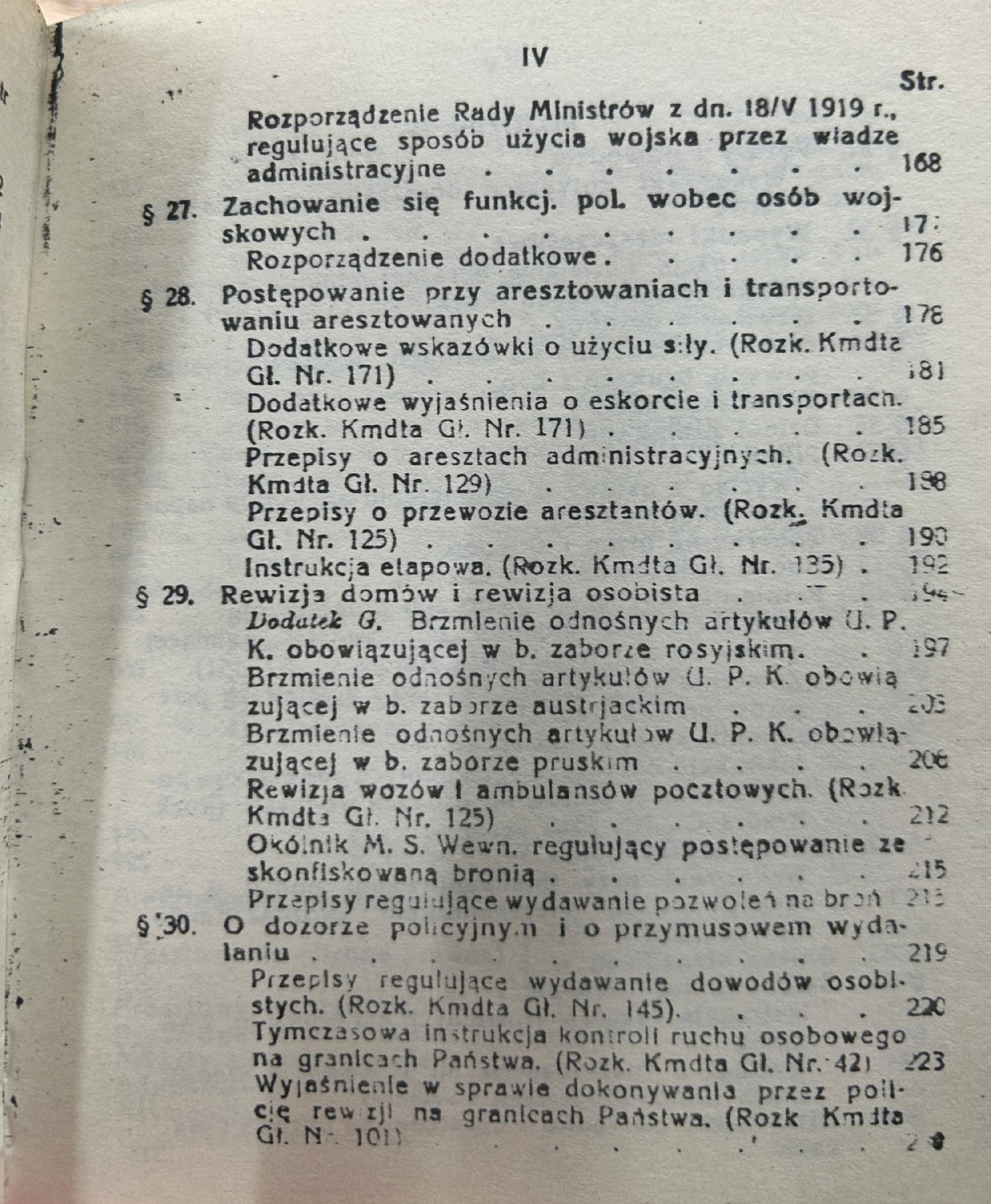 Tymczasowa instrukcja dla policji państwowej [reprint z 1922 r.]