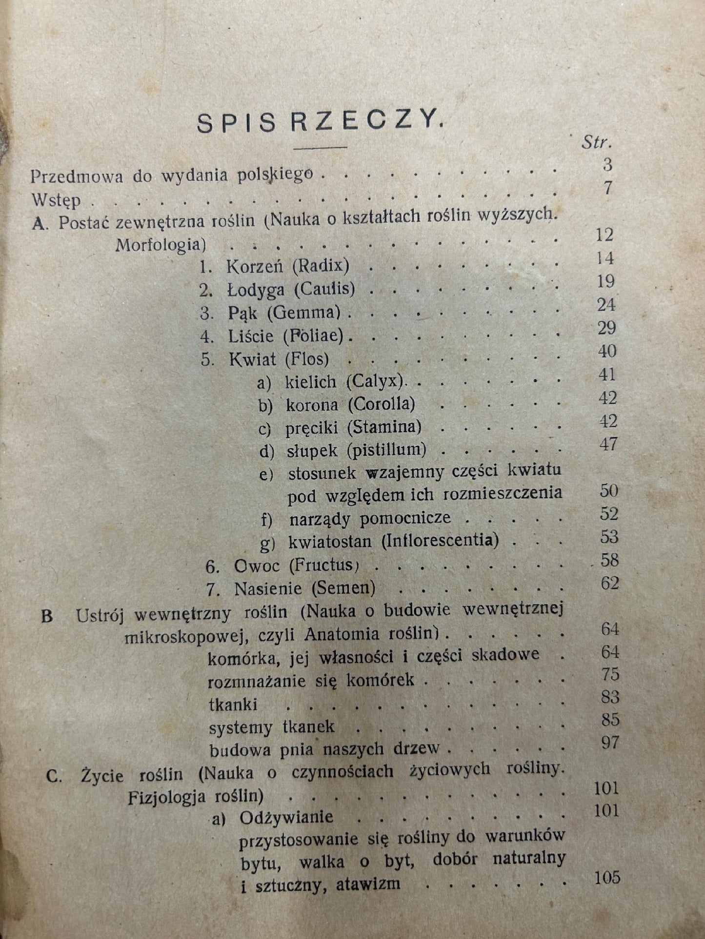 Zasady botaniki - M. Heilpern [1922 r.]