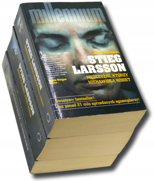 Seria Millenium x3 tomy - Stieg Larsson, David Lagercrantzz