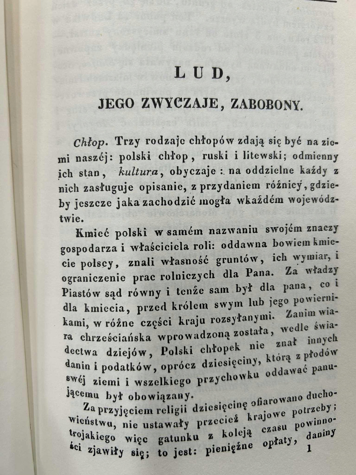Lud polski, jego zwyczaje, zabobony - Łukasz Gołębiowski [reprint 1830 r.]