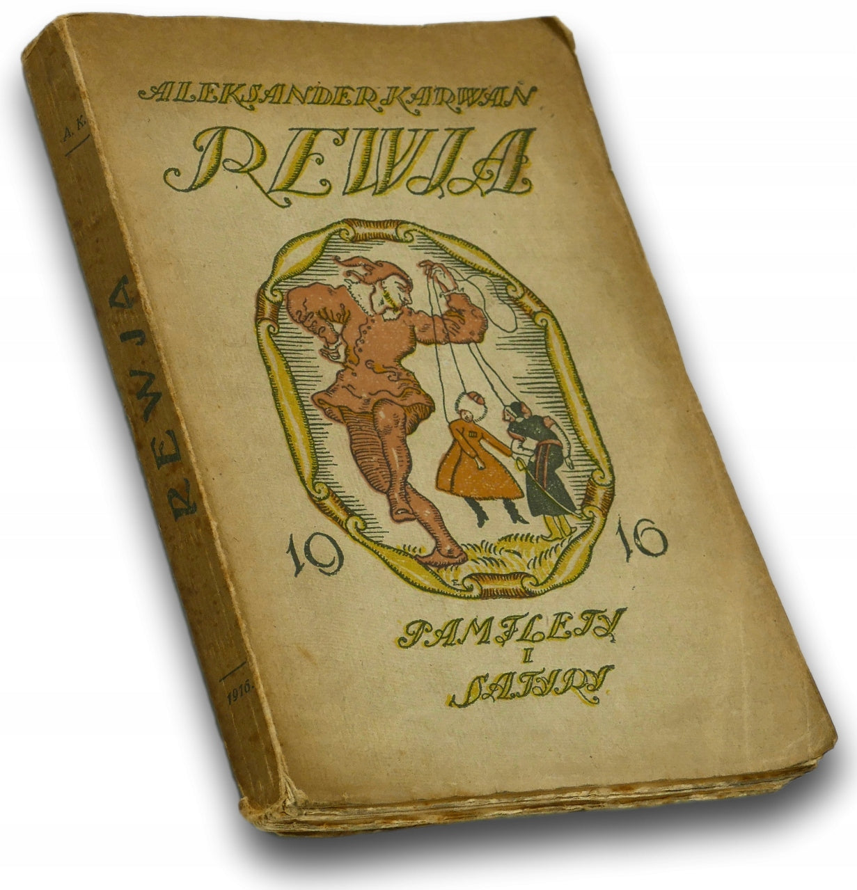 Rewja. Satyry i pamflety Karwan Aleksander [1916]