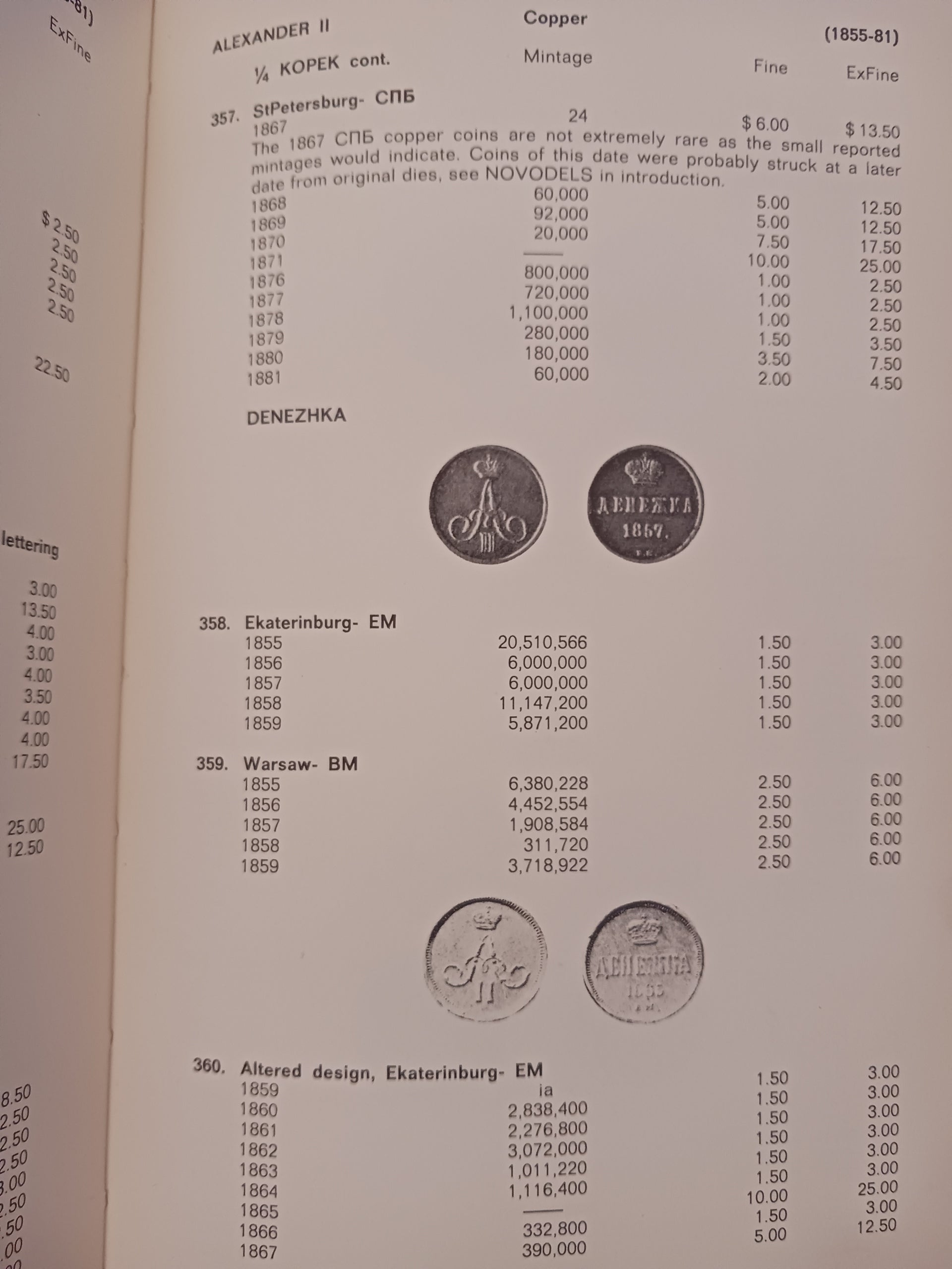 A Guidebook of Russian Coins Robert P. Harris [Numizmatyka rosyjska]