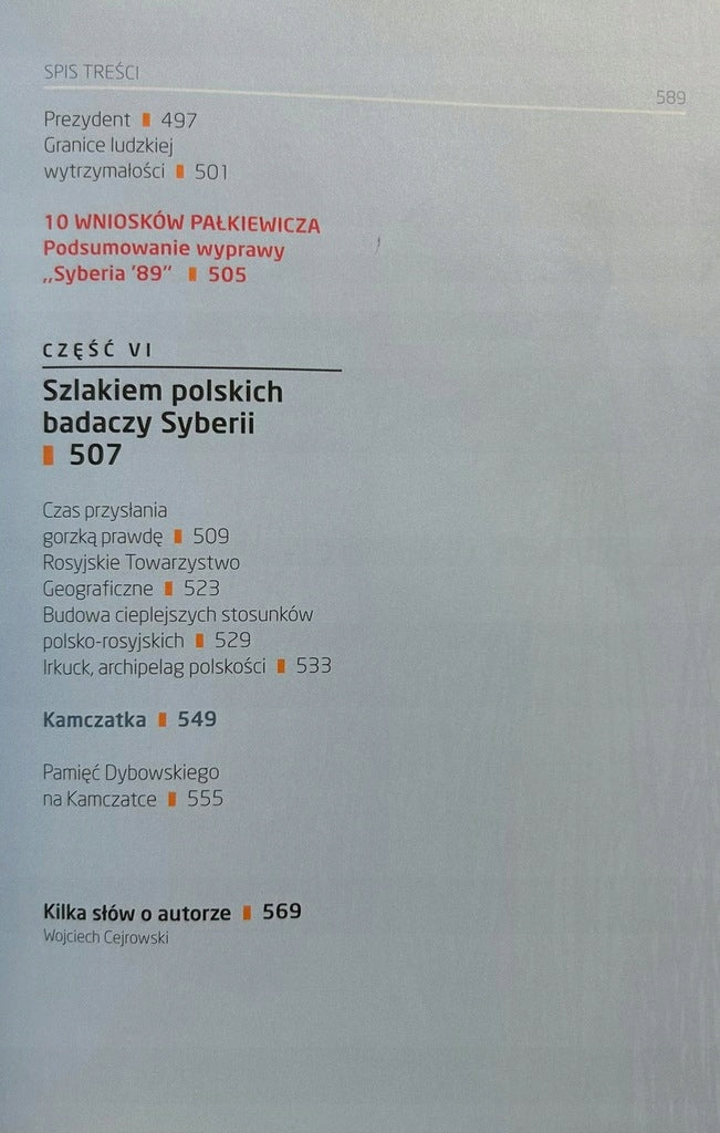 Syberia Jacek Pałkiewicz
