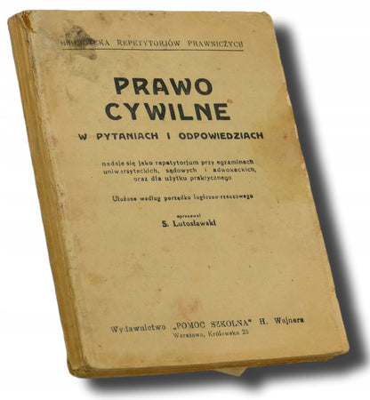 Prawo cywilne w pytaniach i odpowiedziach, S. Lutosławski